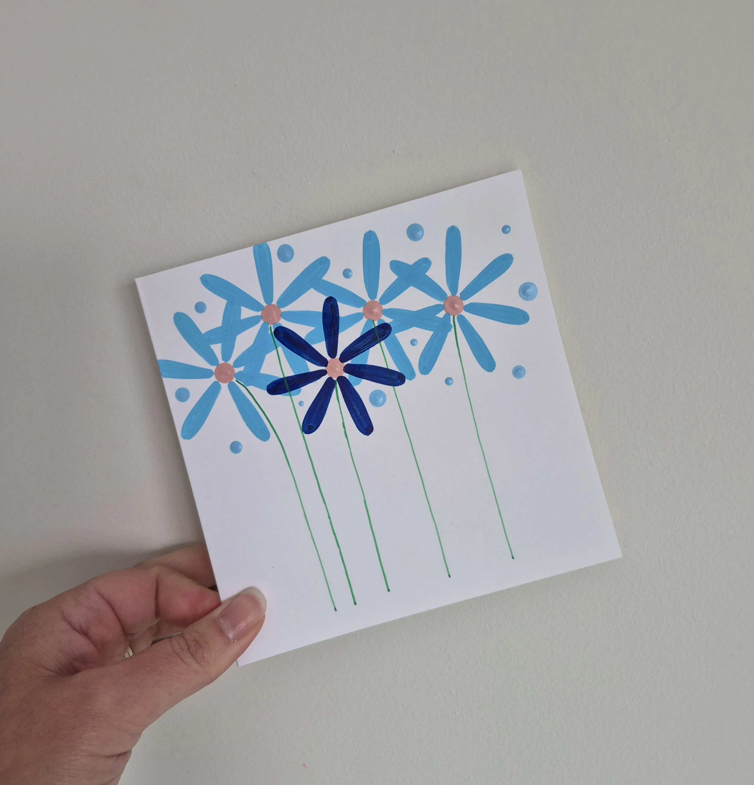 MIXED FLOWER CARD