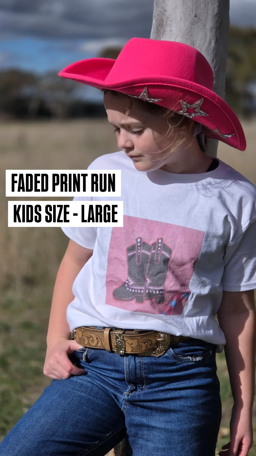 CLEARANCE - KIDS TEXAS LARGE