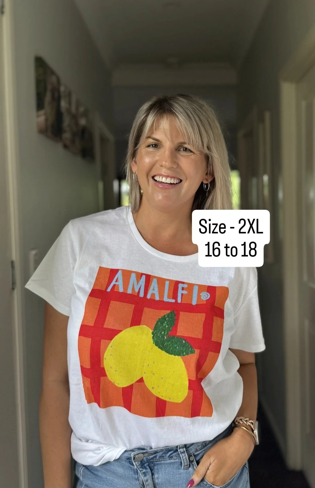 T-SHIRT - AMALFI (2 EXTRA LARGE)