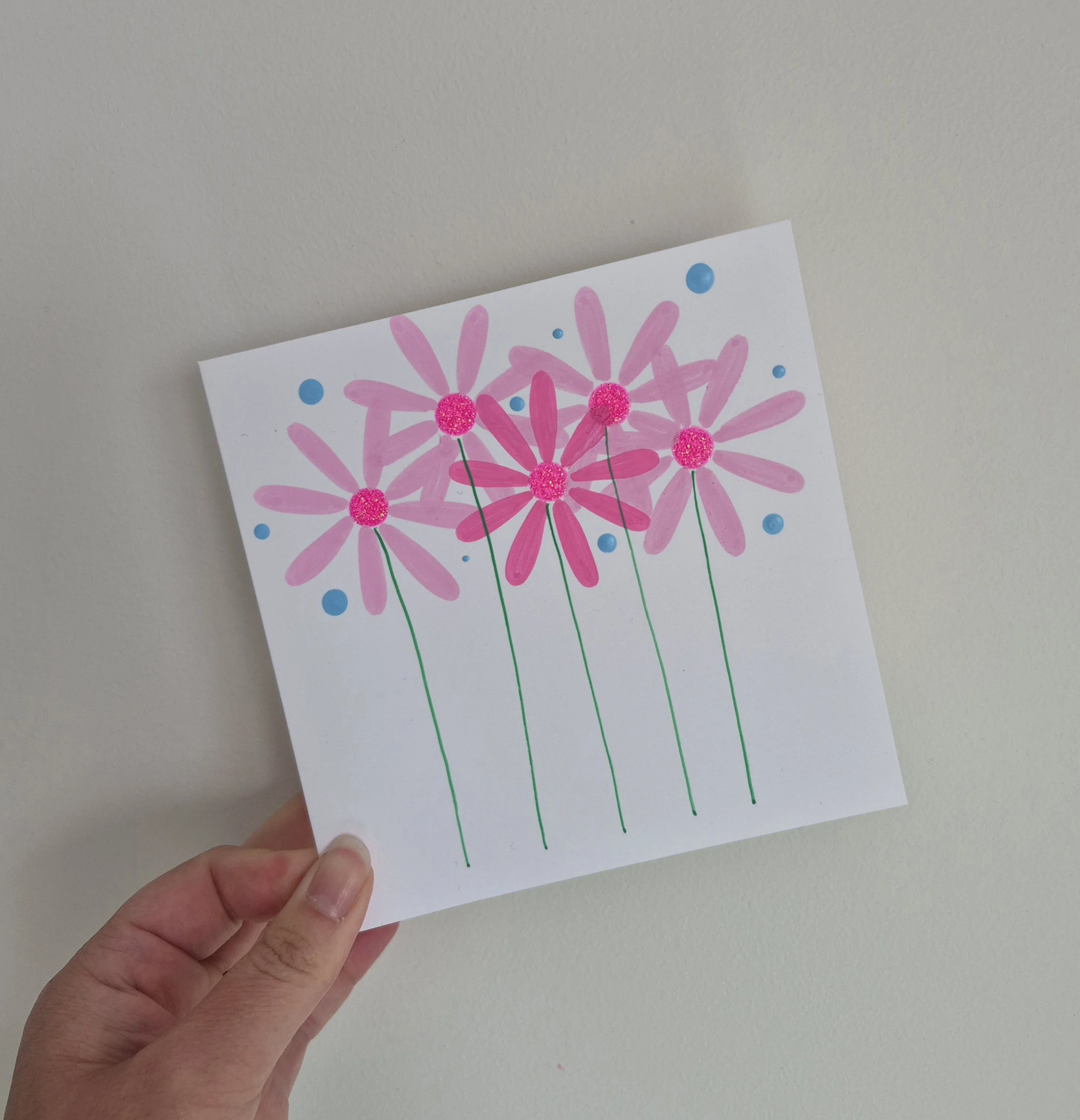 MIXED FLOWER CARD