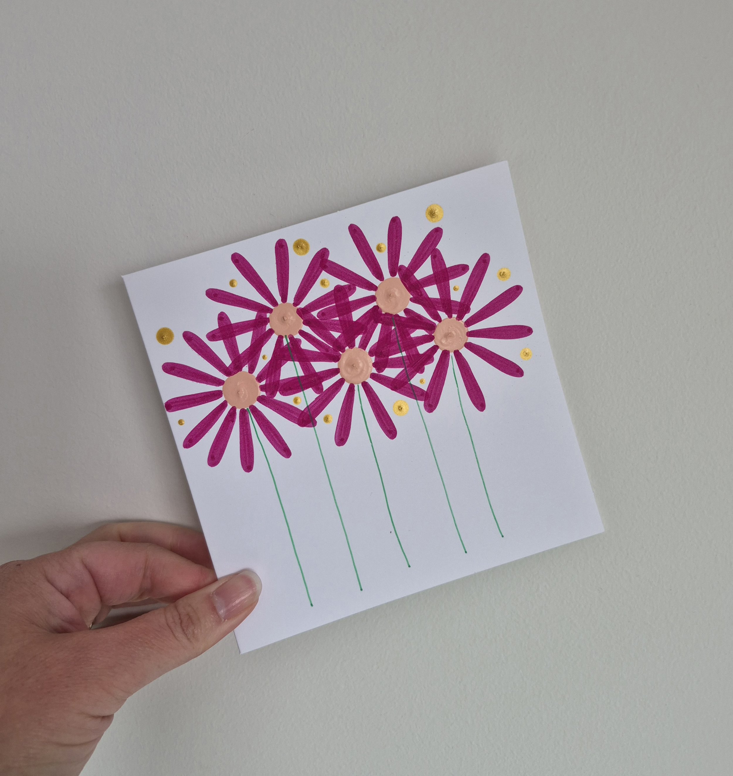 MIXED FLOWER CARD