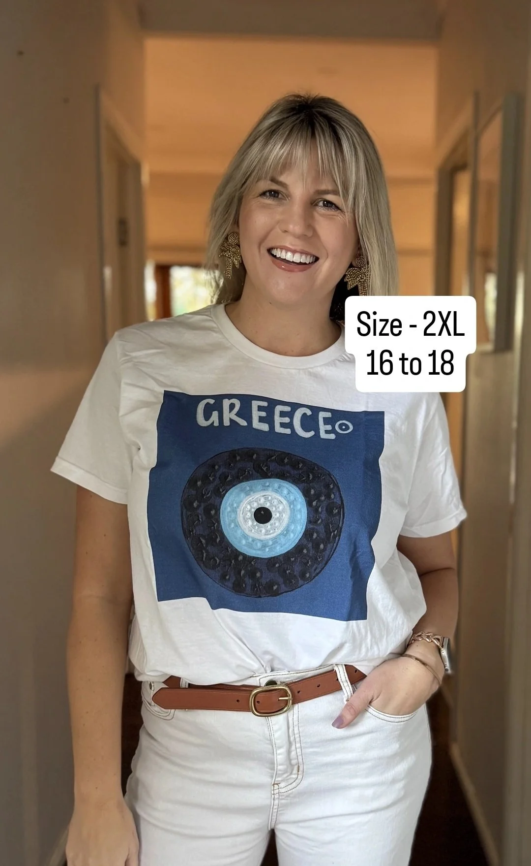 T-SHIRT - GREECE (2 EXTRA LARGE)