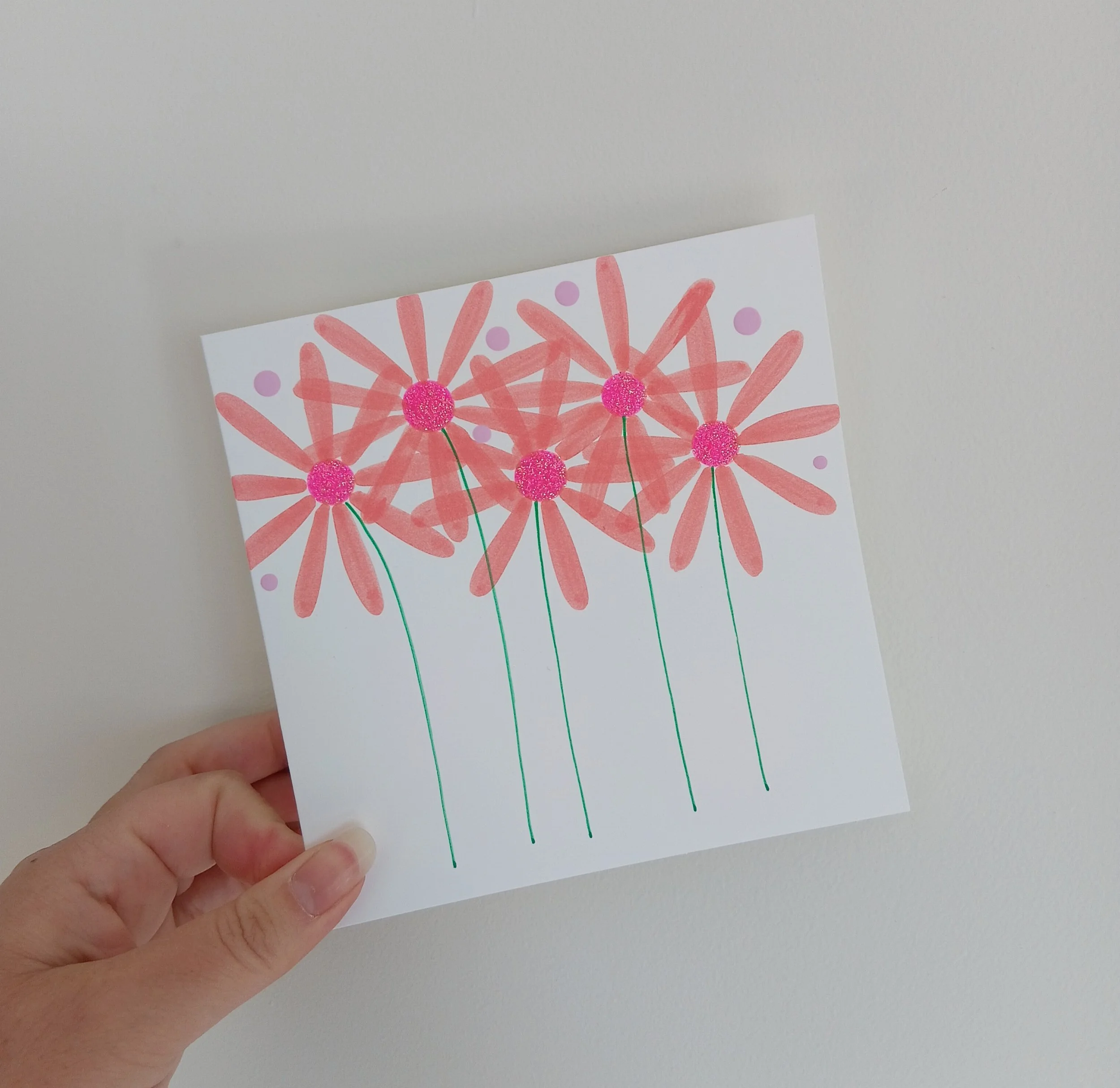 MIXED FLOWER CARD