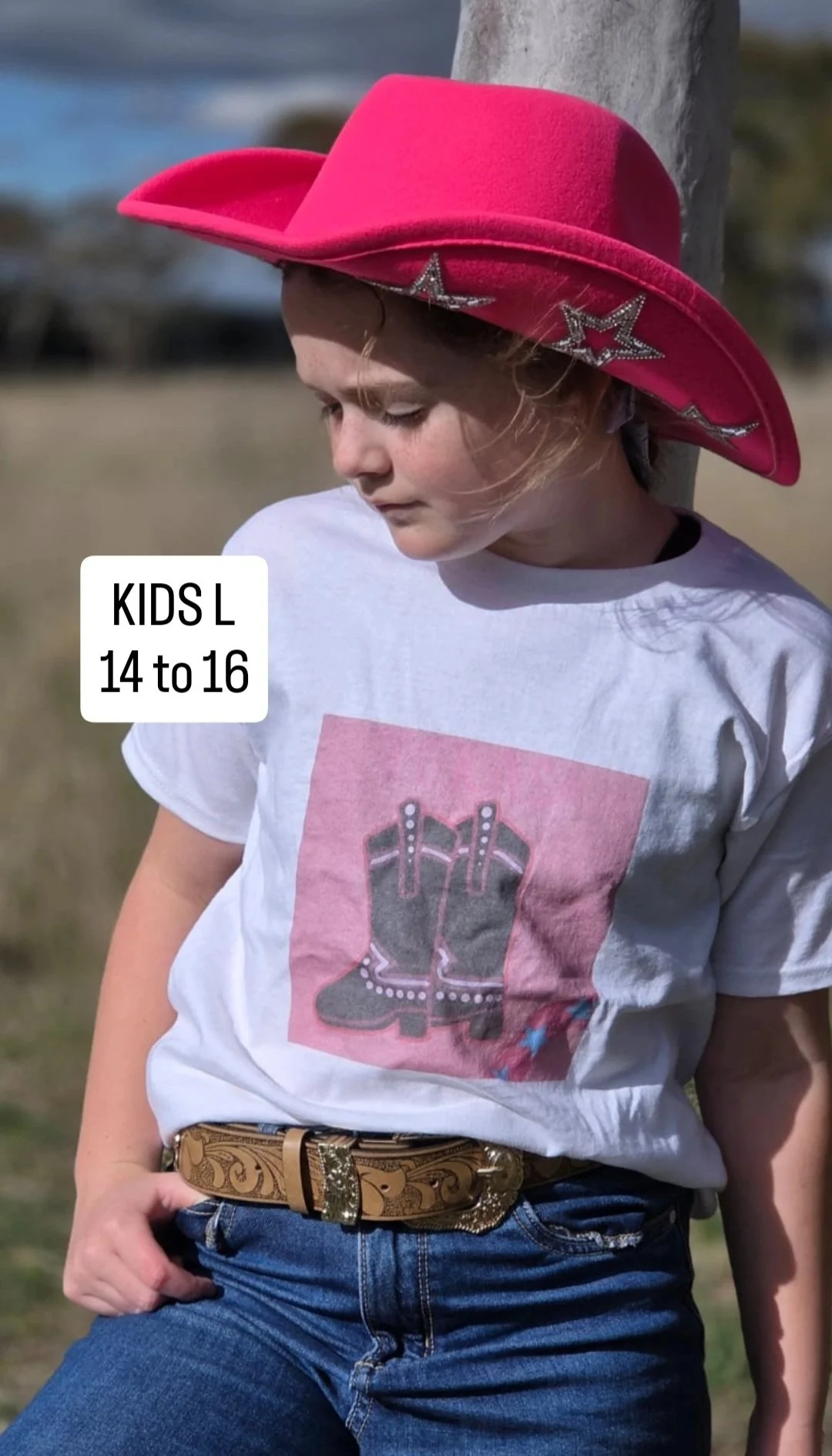 T-SHIRT - TEXAS (KIDS LARGE)