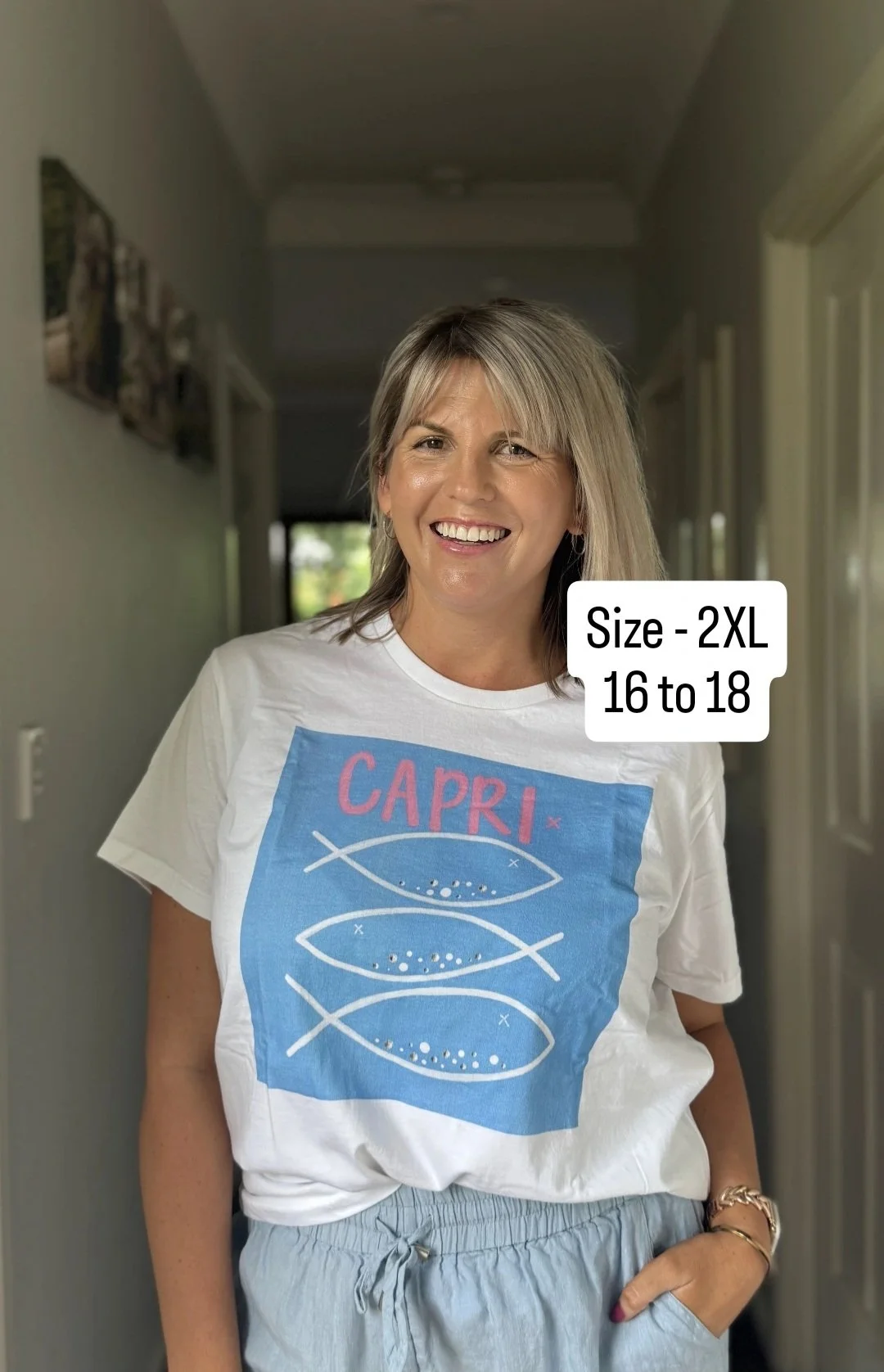 T-SHIRT - CAPRI (2 EXTRA LARGE)