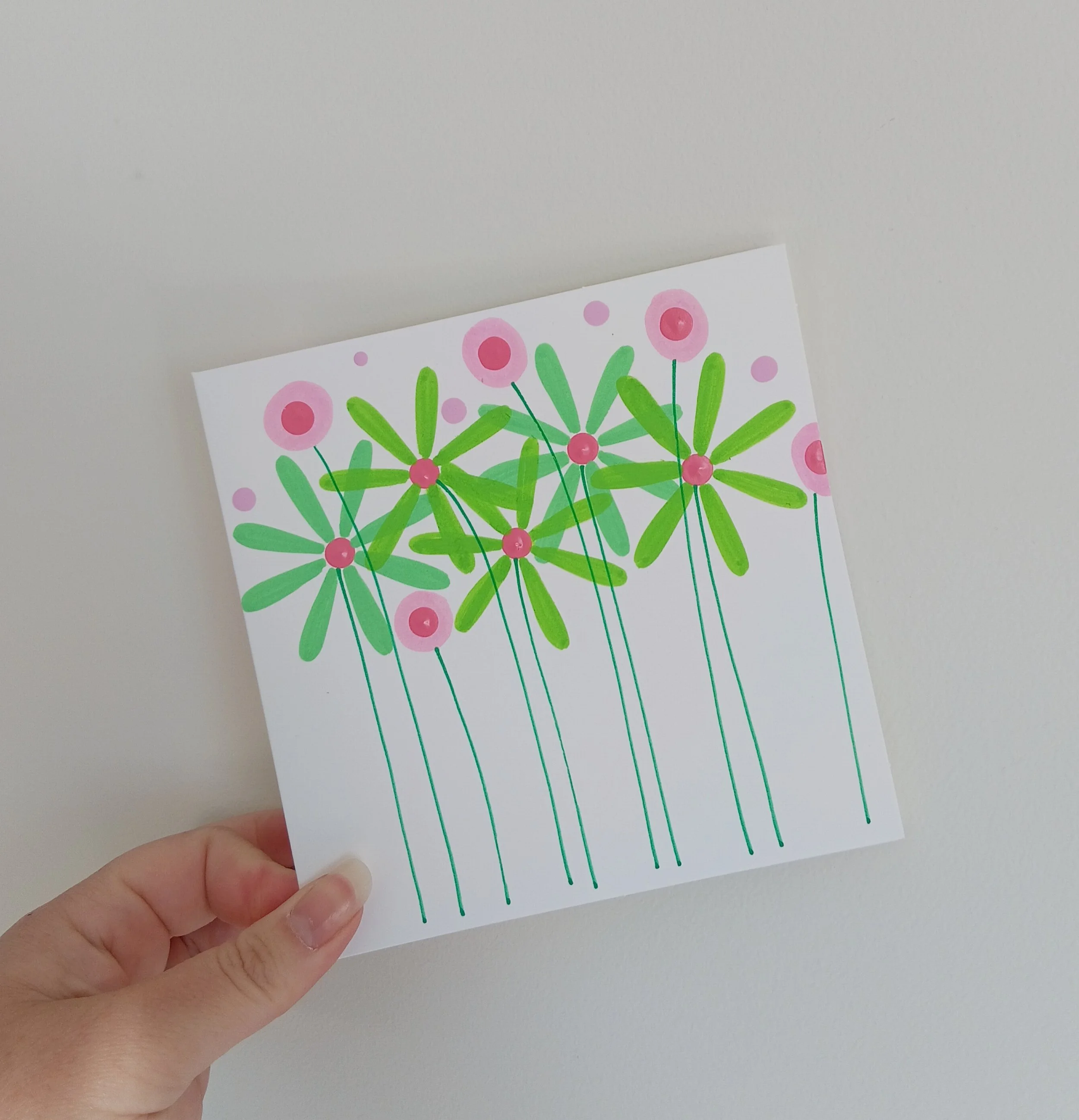 MIXED FLOWER CARD