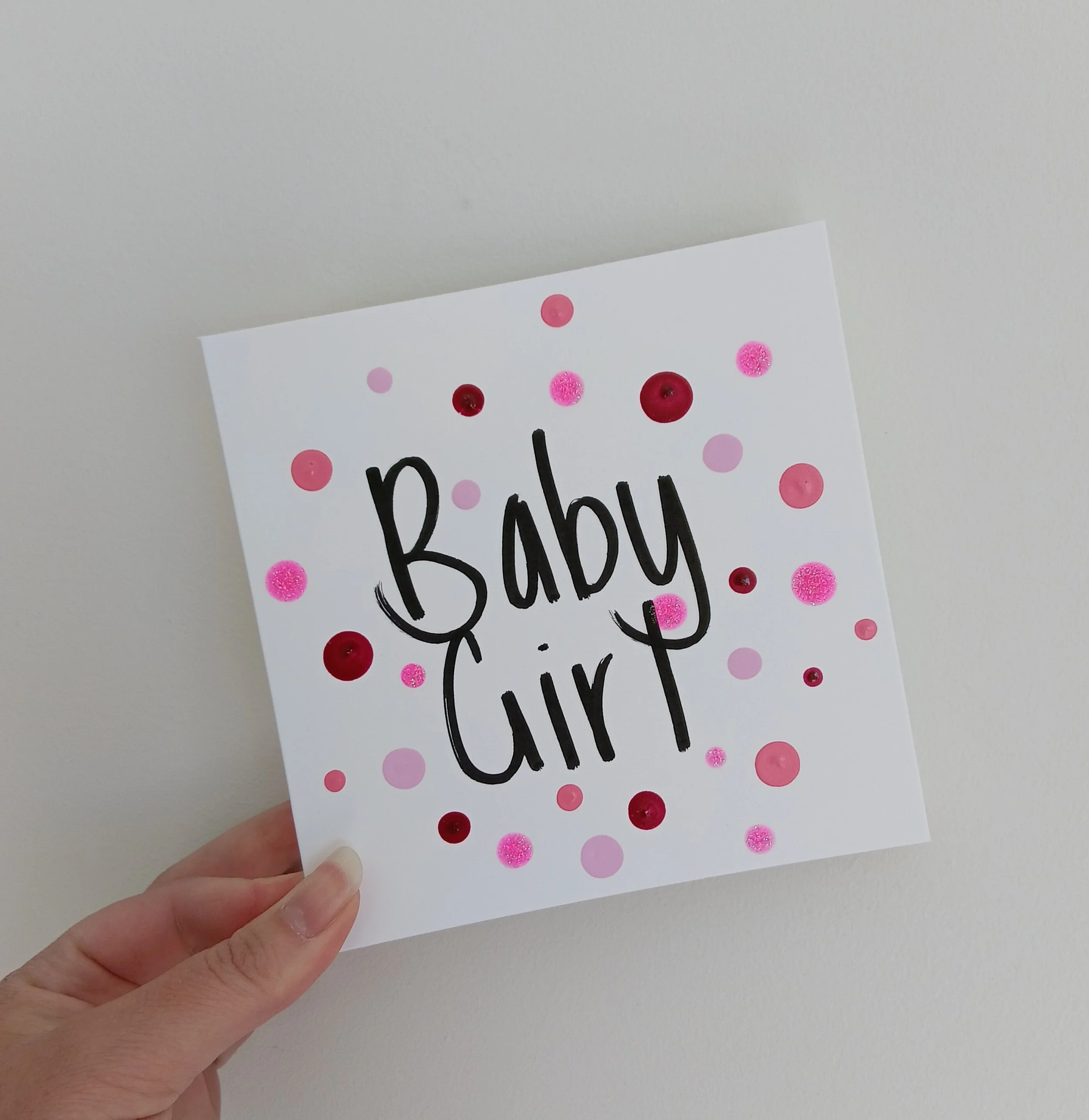 BABY GIRL CARD