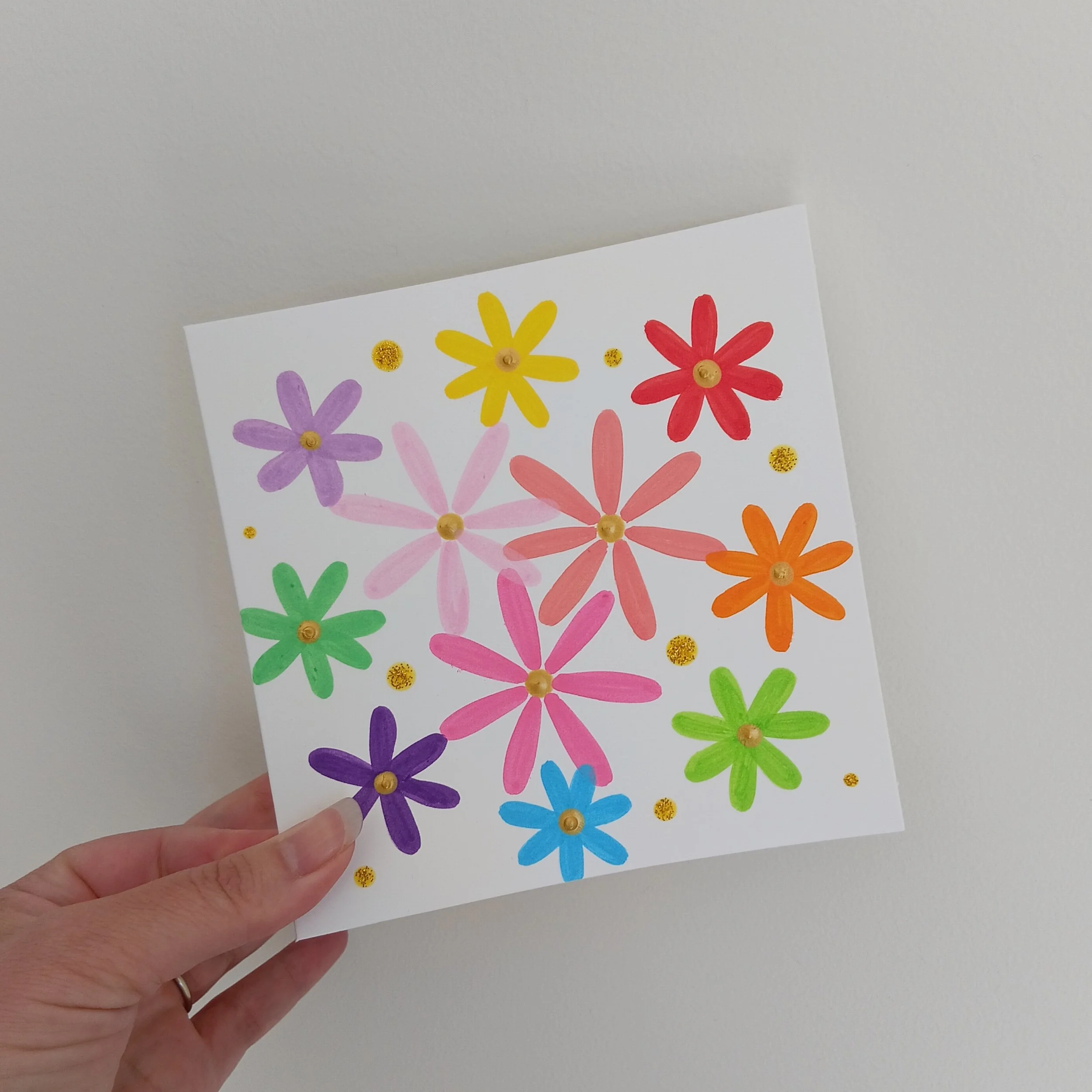 MIXED FLOWER CARD