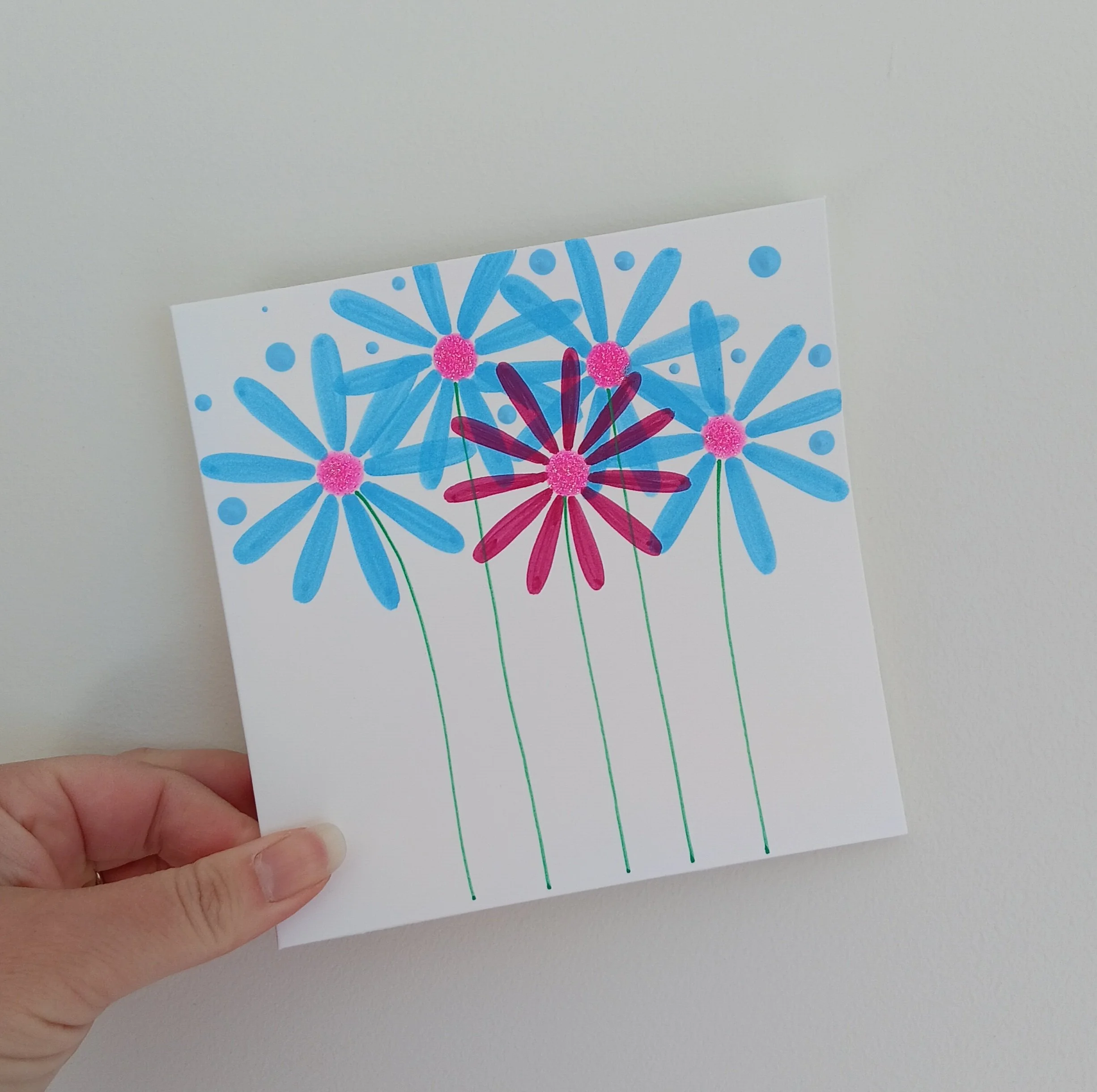 MIXED FLOWER CARD