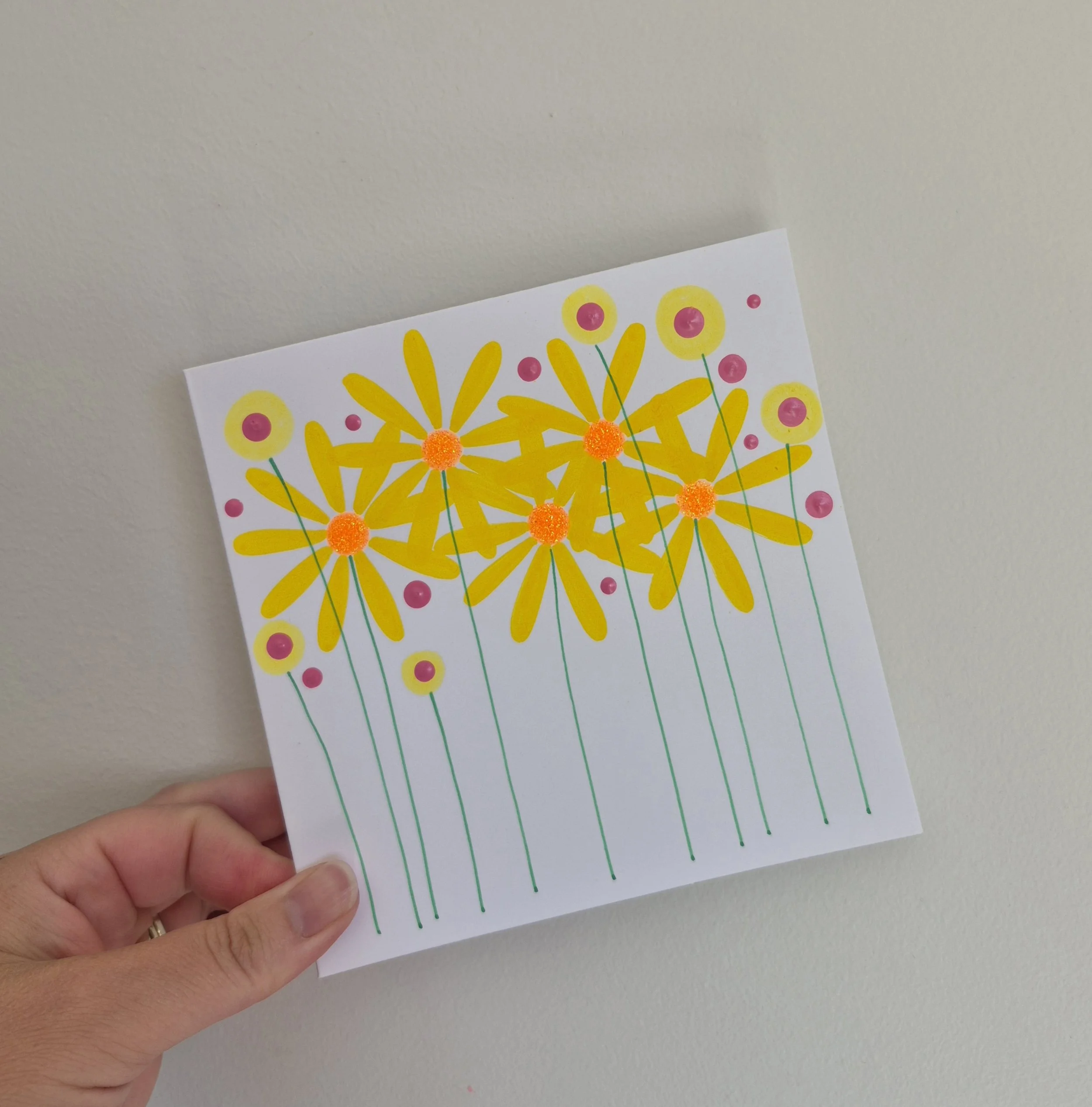 MIXED FLOWER CARD