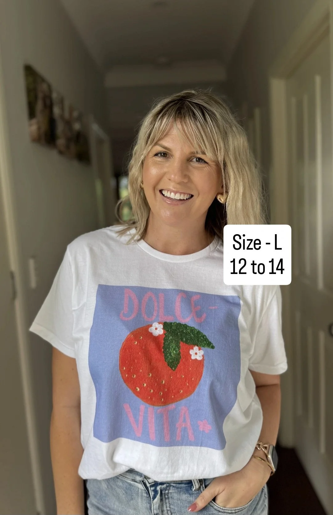 T-SHIRT - DOLCE VITA (LARGE)