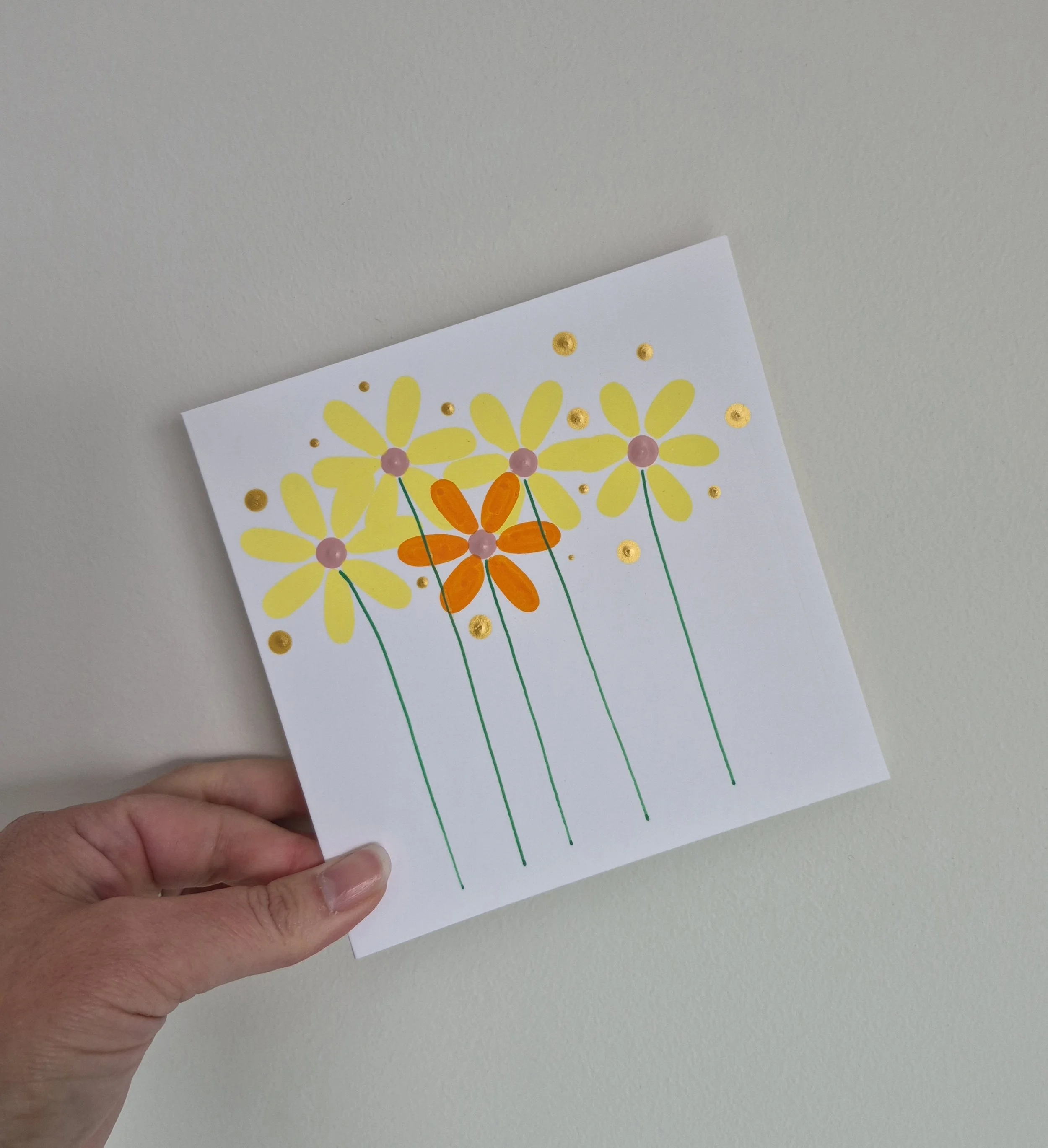 MIXED FLOWER CARD