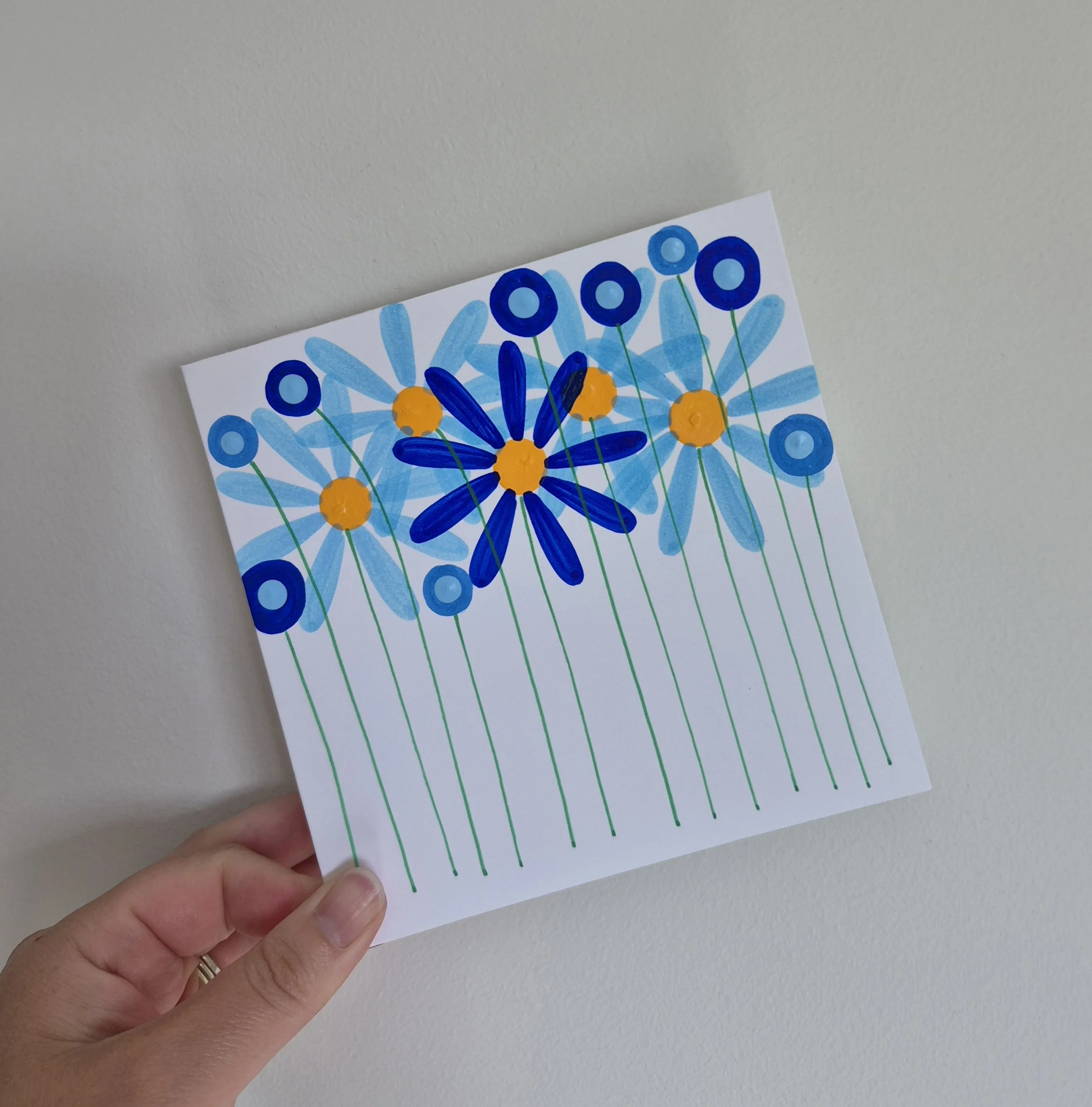MIXED FLOWER CARD