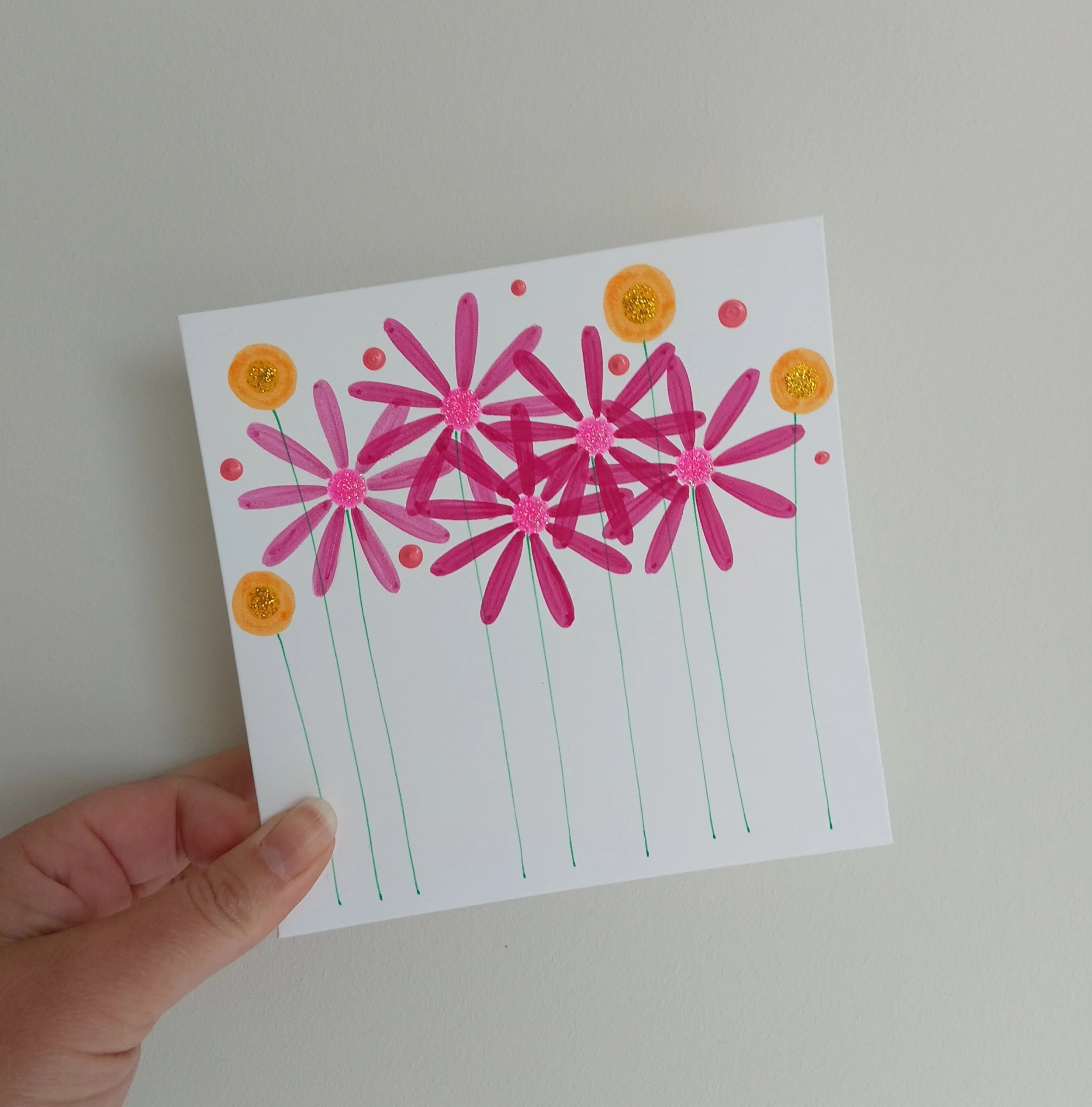 MIXED FLOWER CARD
