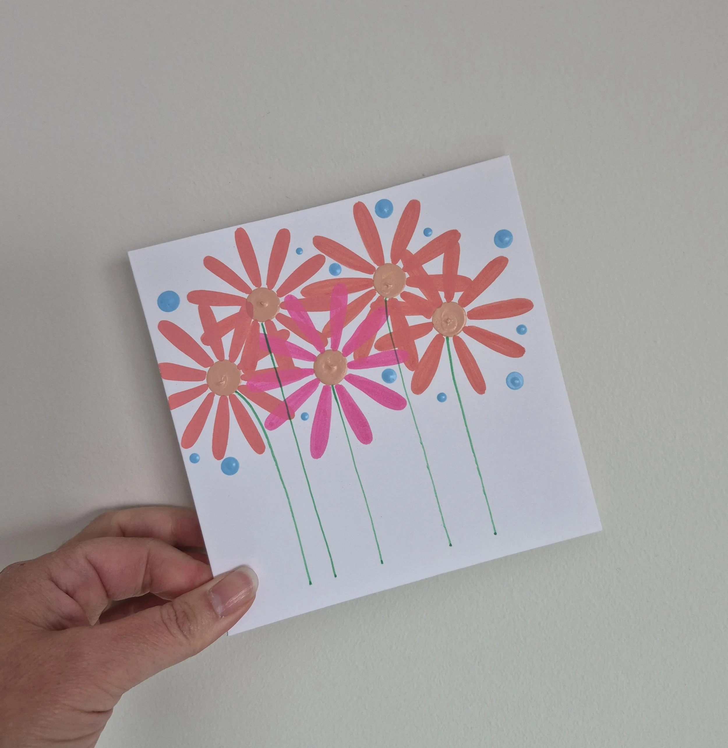 MIXED FLOWER CARD
