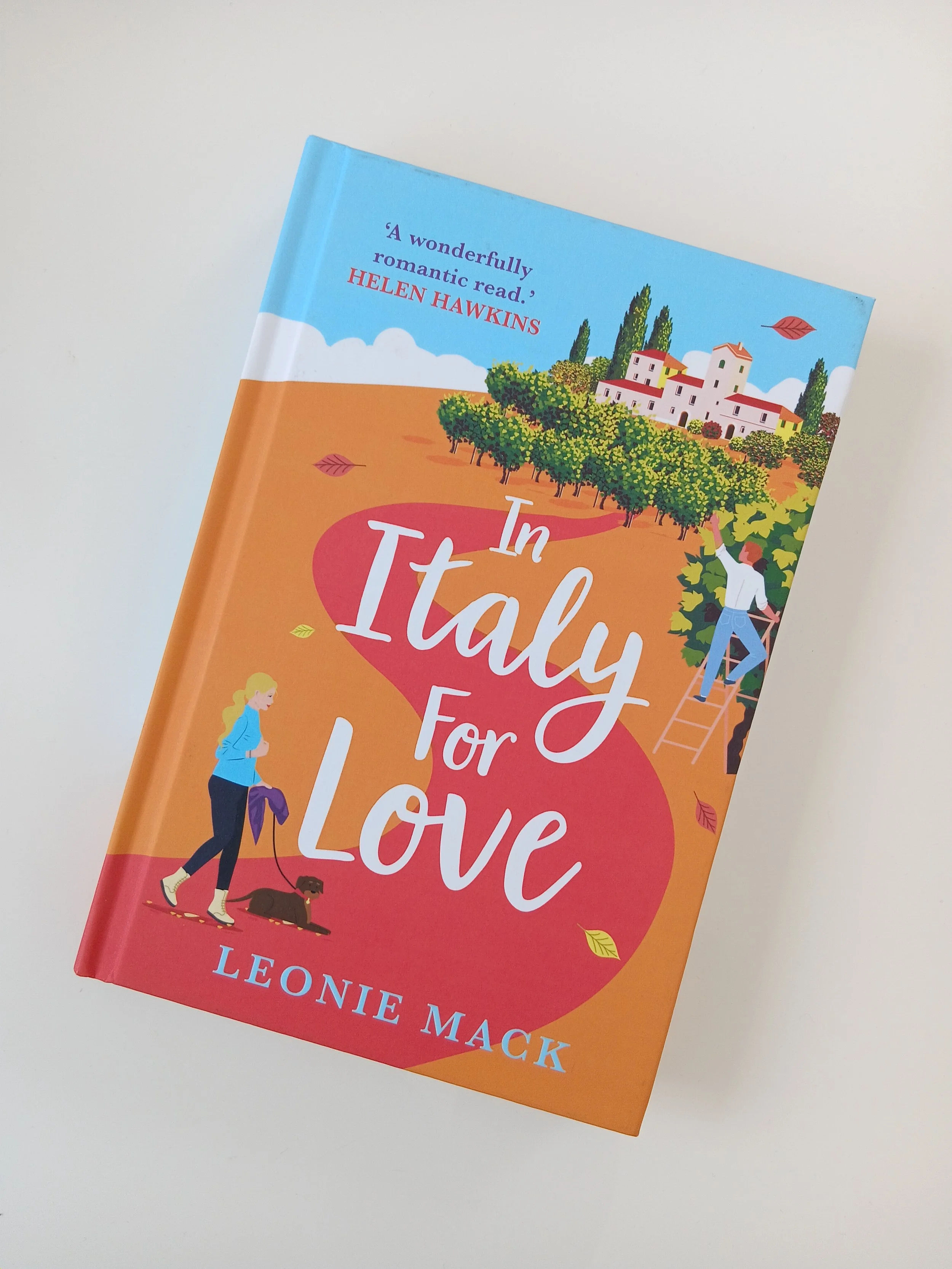 HARD COVER - IN ITALY FOR LOVE - LIKE NEW
