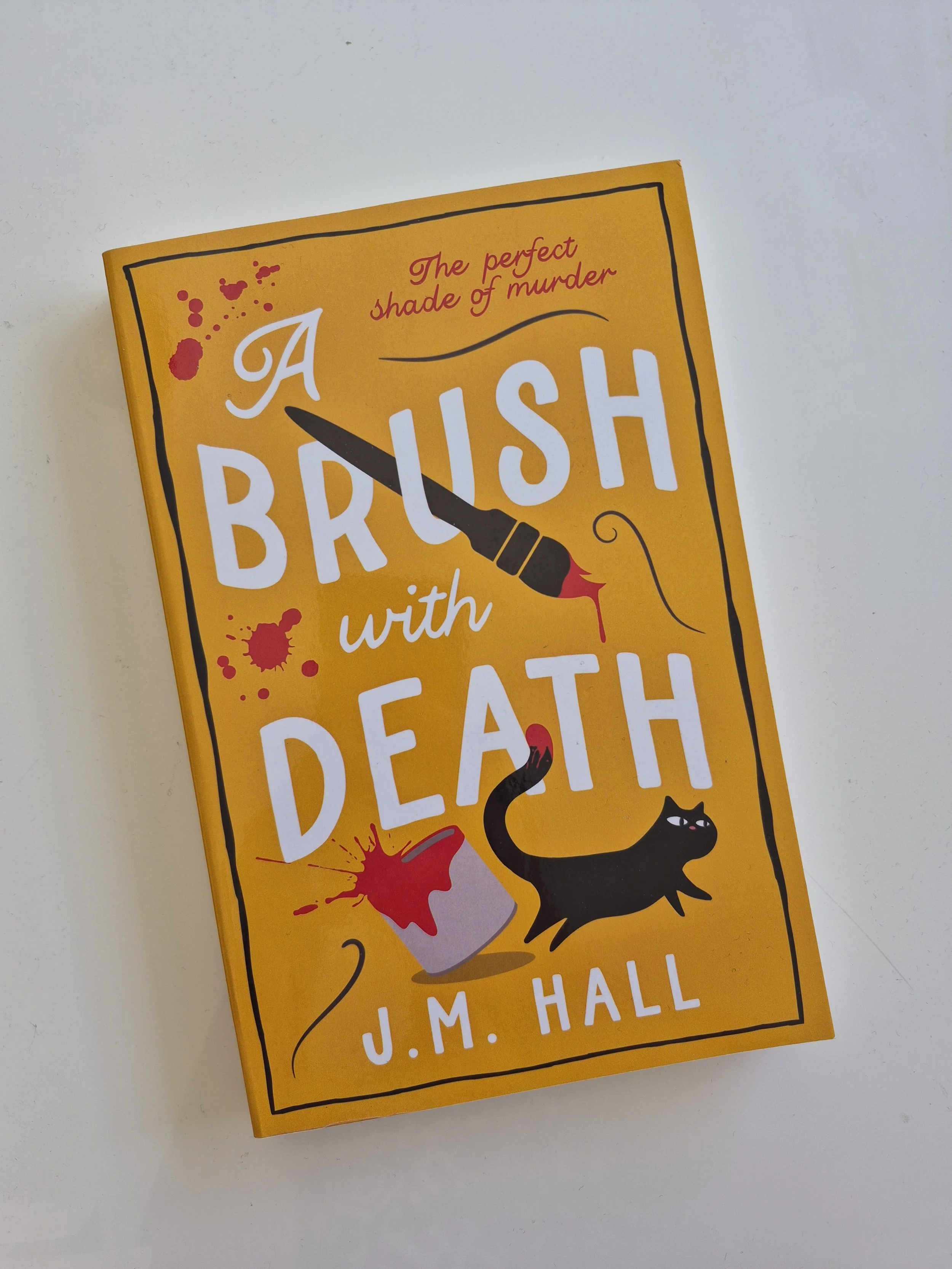 A BRUSH WITH DEATH - LIKE NEW