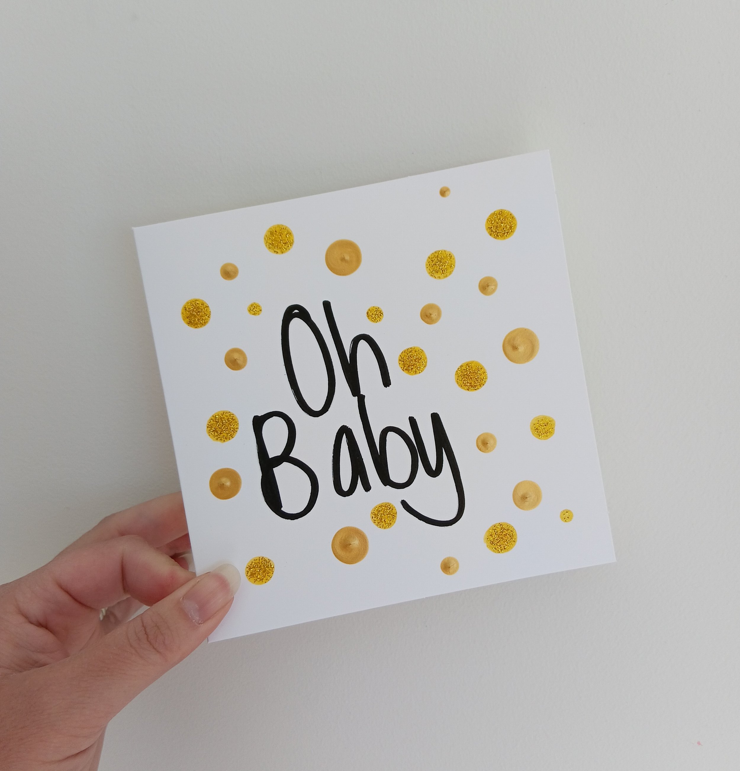 OH BABY CARD