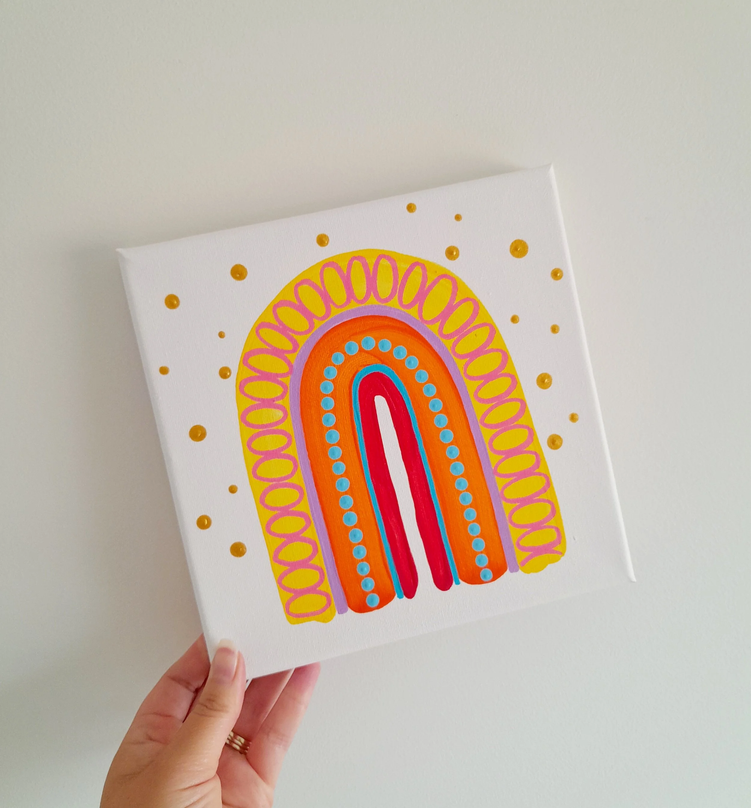 MINI CANVAS - RAINBOW 1