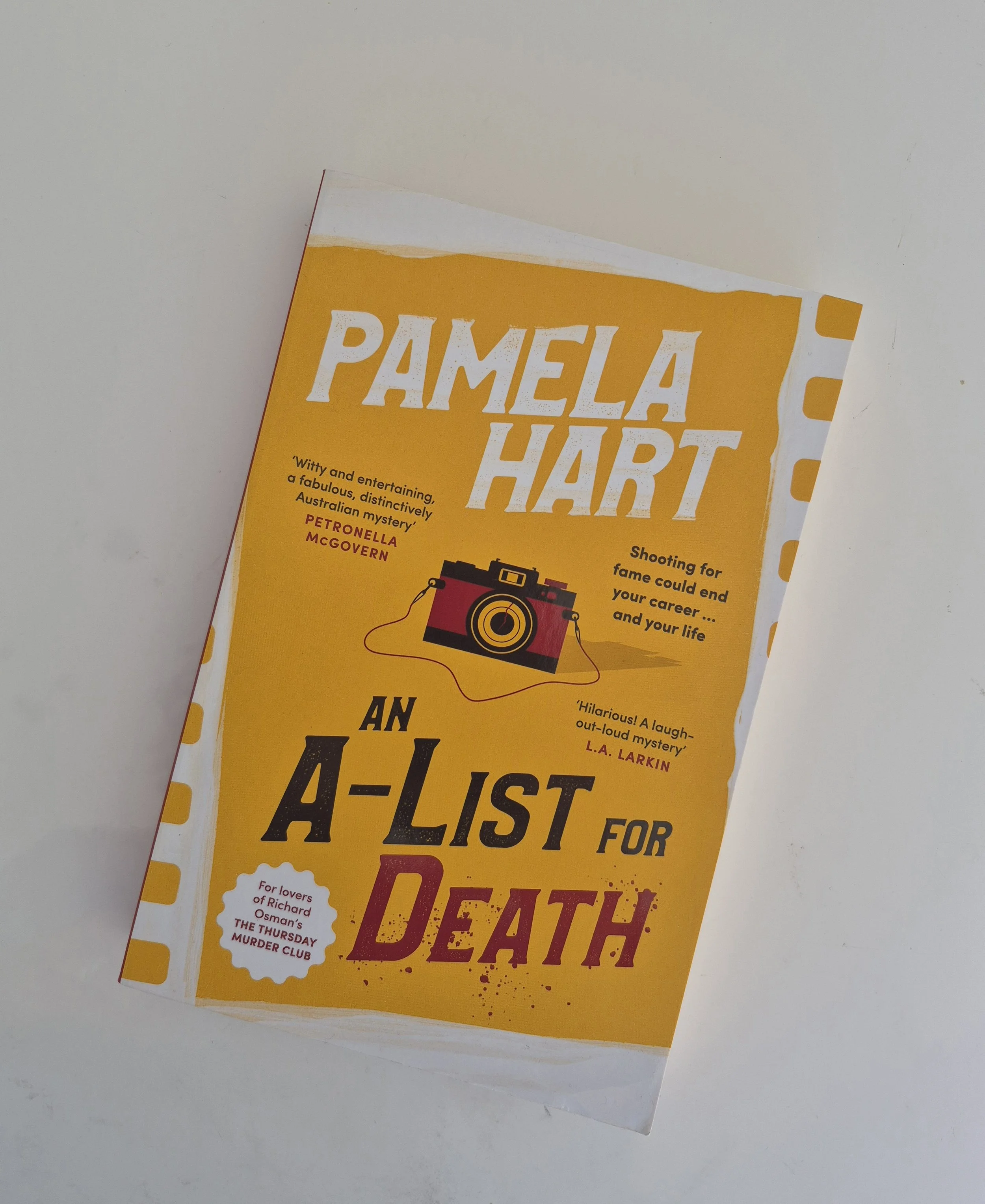 AN A LIST FOR DEATH (BOOK 2 - POPPY MCGOWAN MYSTERIES) - LIKE NEW