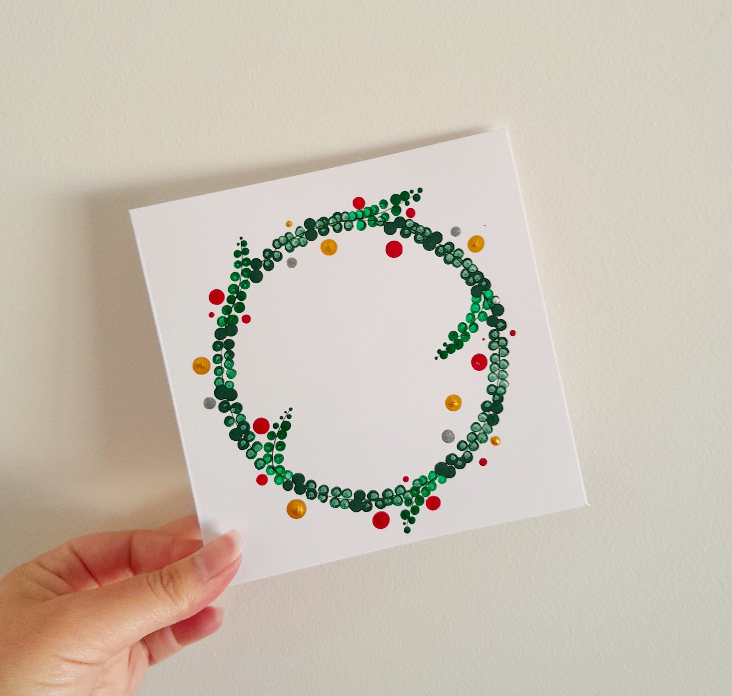 WREATH CARD