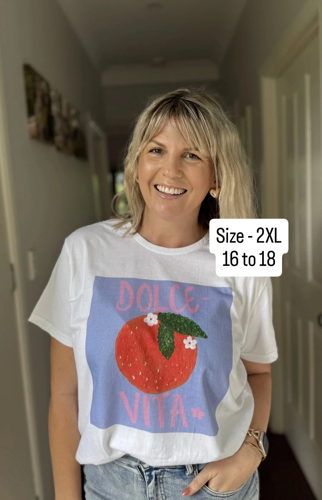 T-SHIRT - DOLCE VITA (2 EXTRA LARGE)