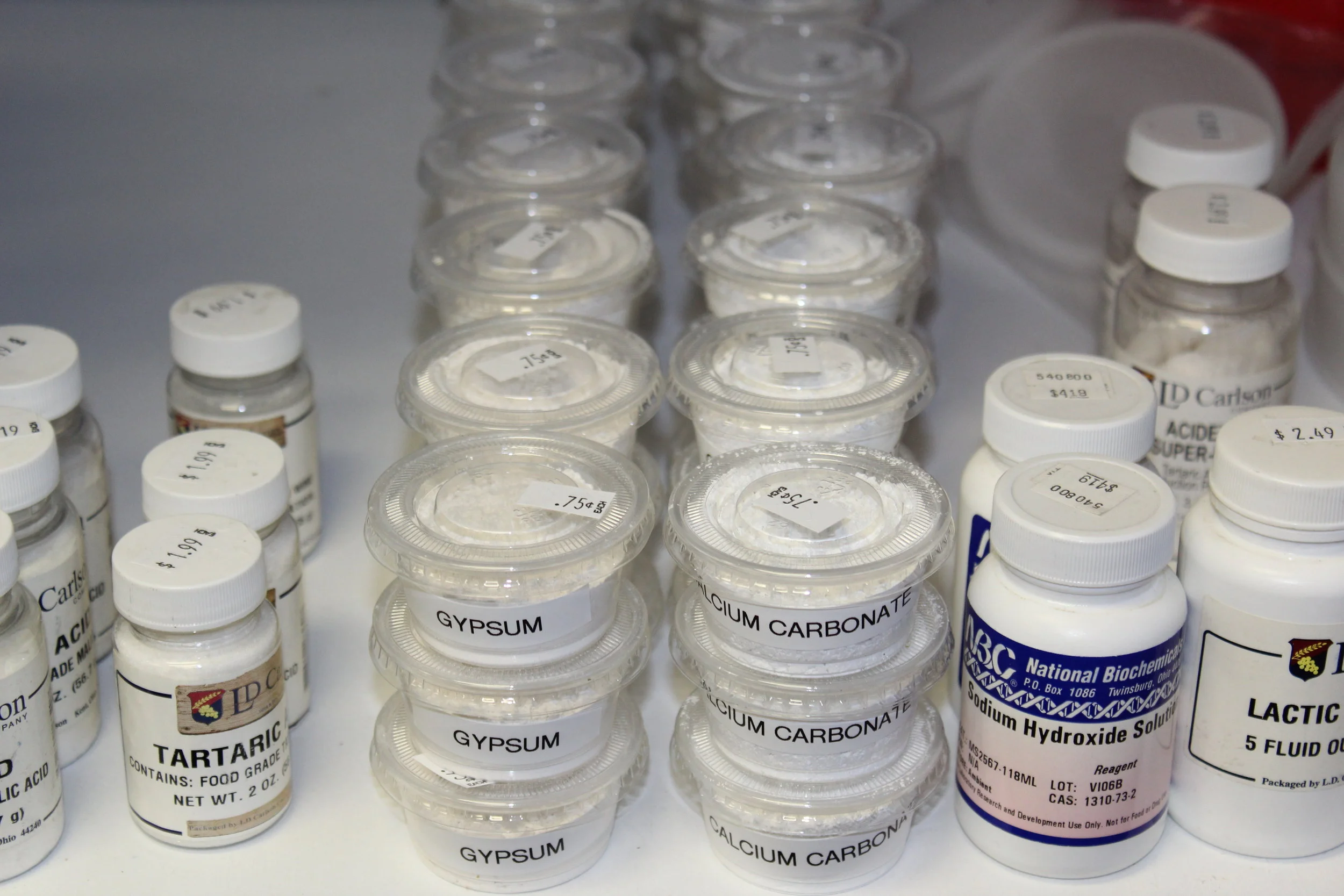 Gypsum &amp; Calcium Carbonate