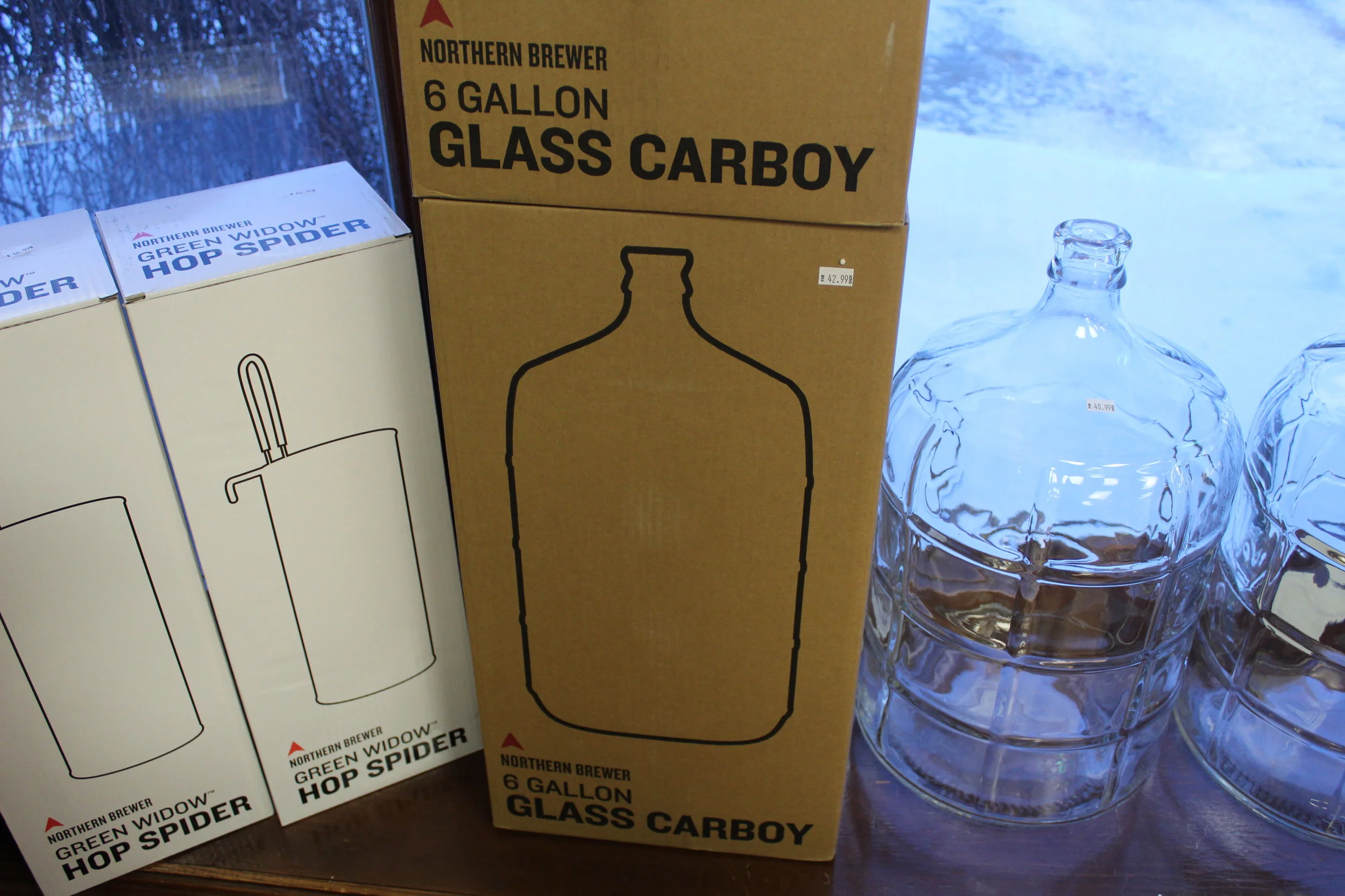 6 Gallon Glass Carboy