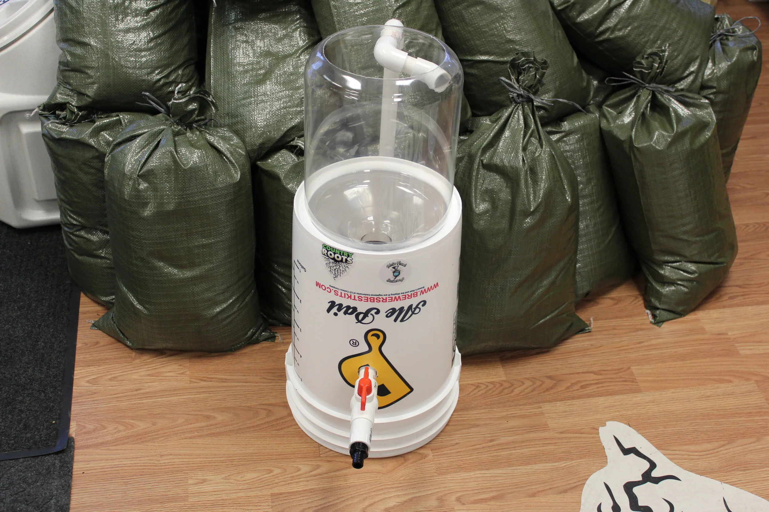 3 Gallon Air-lift Garden Tea Brewer