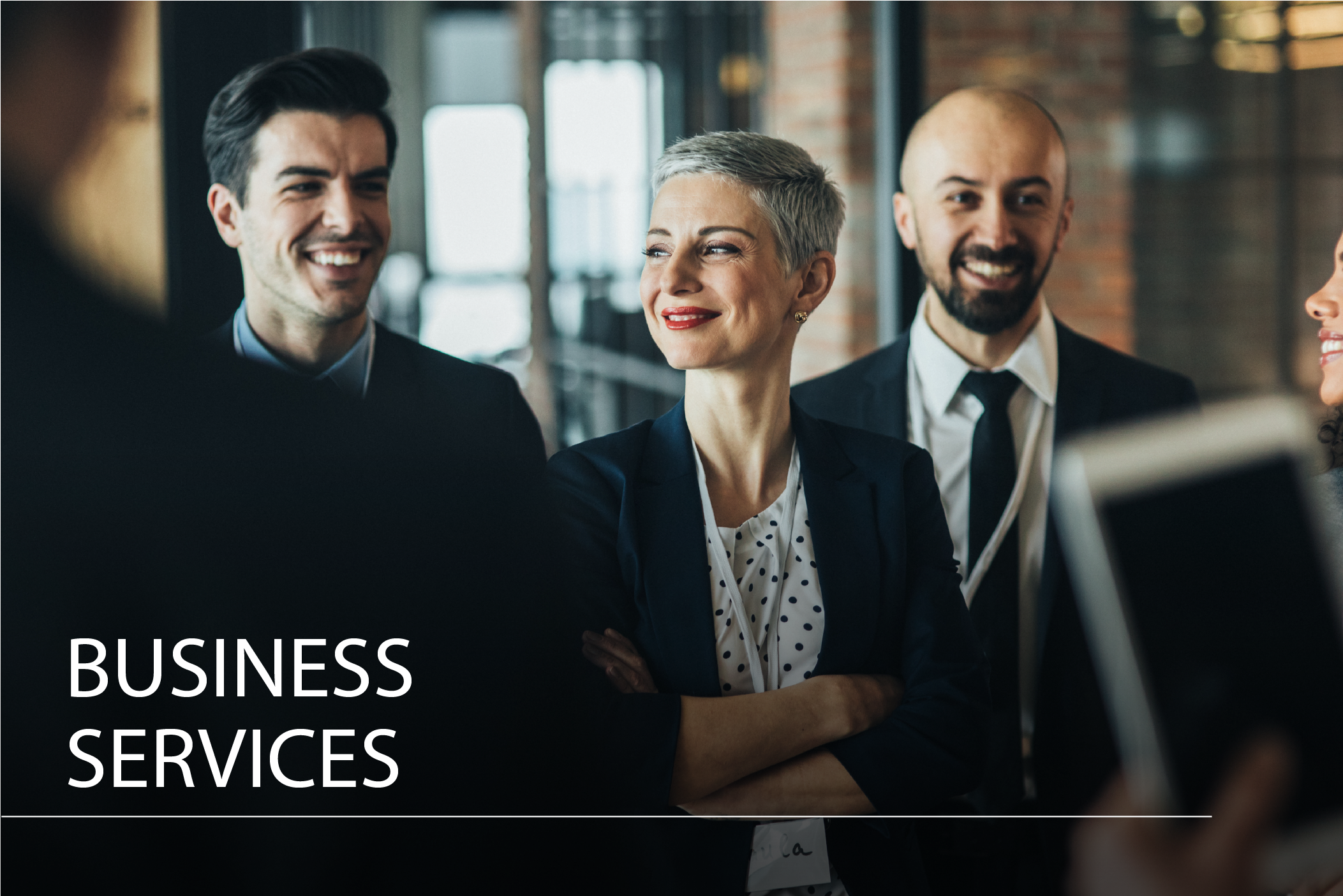 BUSINESS SERVICES</u> We help resolve your business issues and identify opportunities.