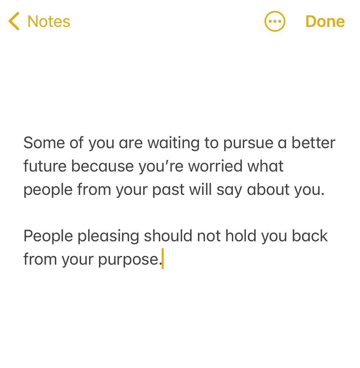 I&rsquo;m going to drop this right here...

You are not who other people say you are. You are not your past. You are not your lineage. And you are not the sum of your wins or your weaknesses.

Who God is calling you to be is your true identity.