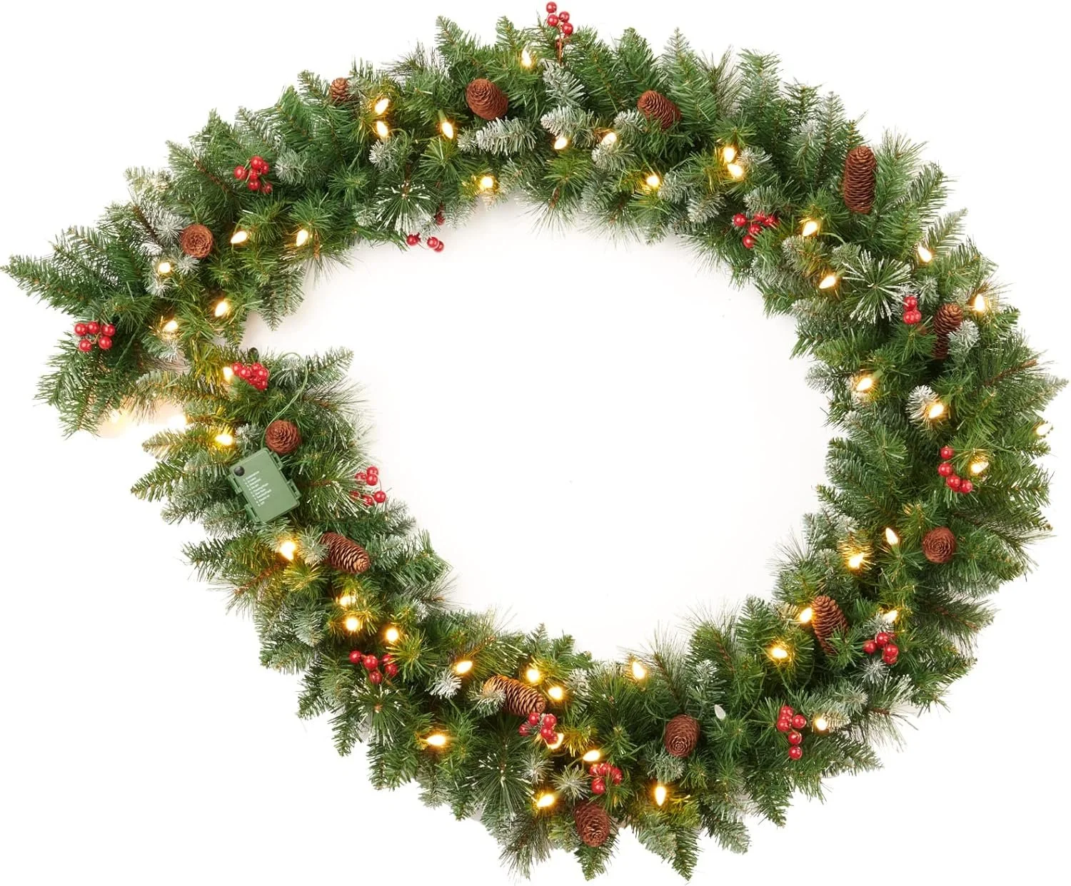 Pine and Berry Garland