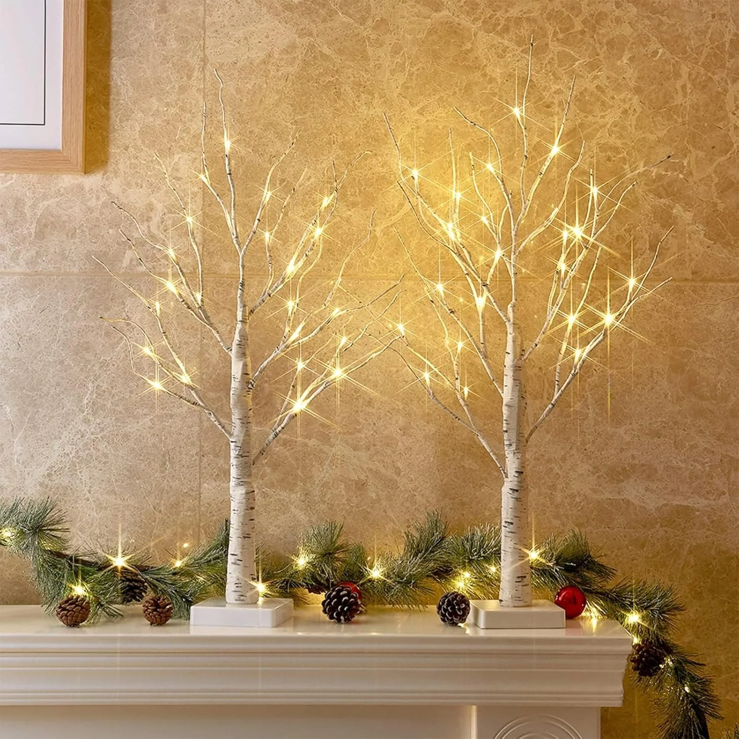 Light Up Mini Trees