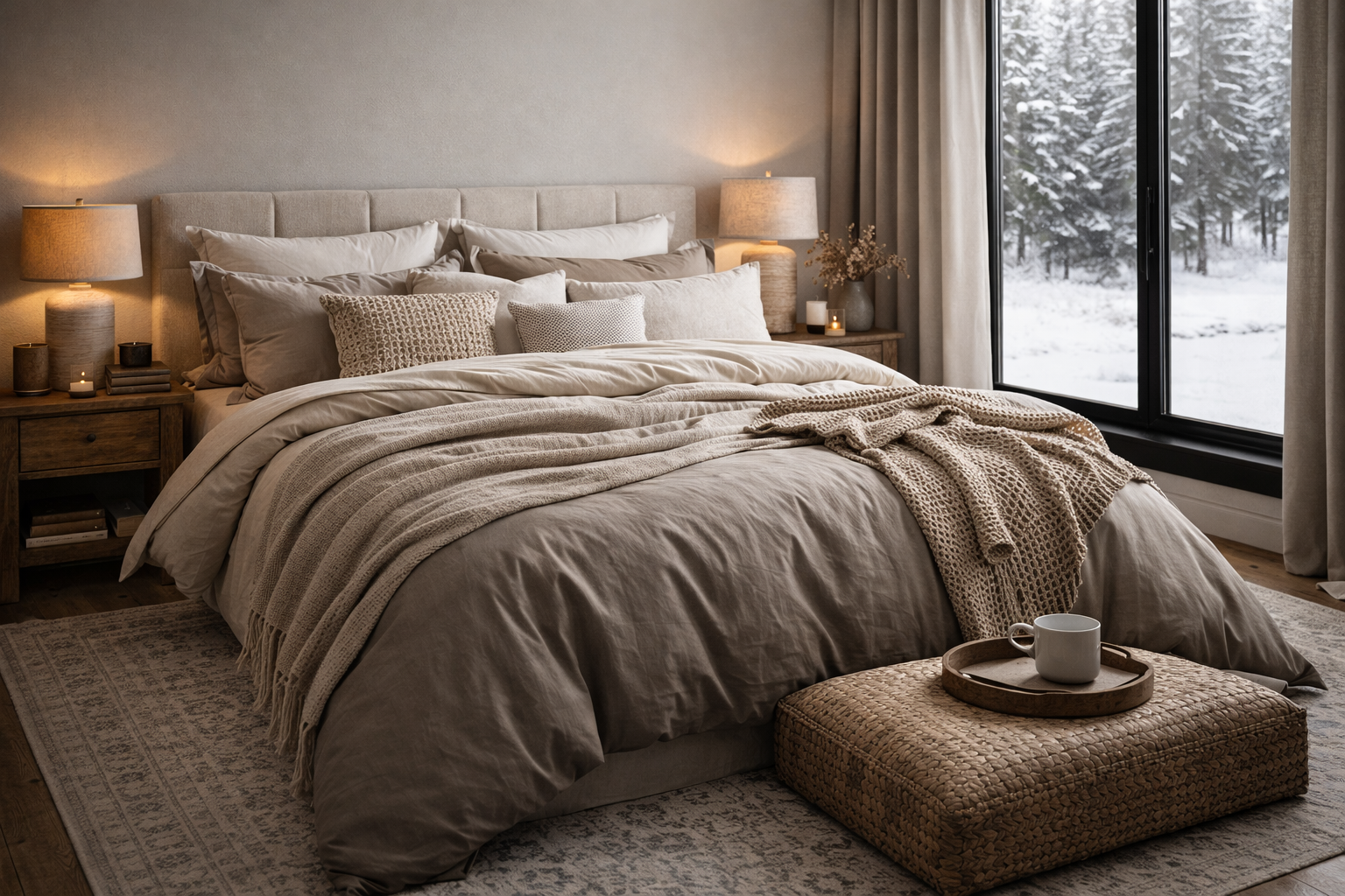 Five Winter Bedding Looks You Can Recreate