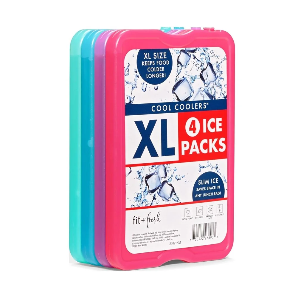 Slim reusable ice packs