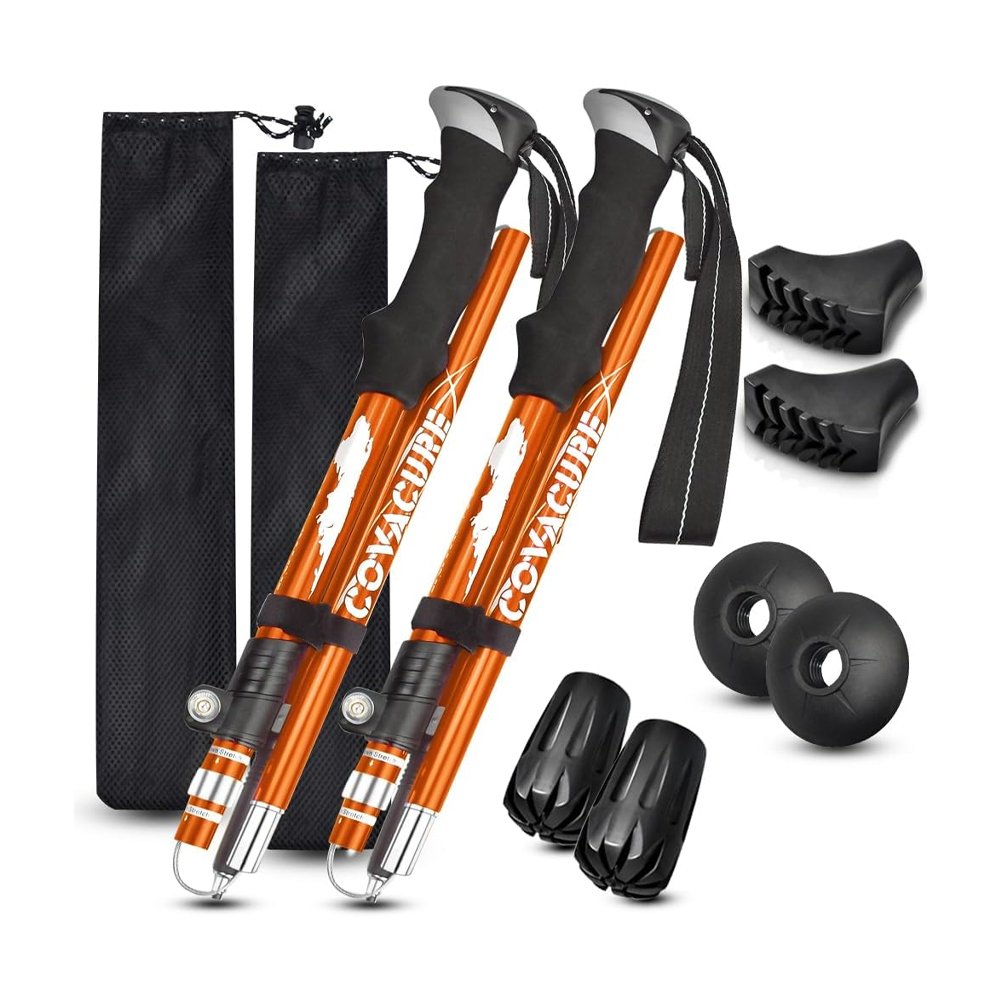 Trekking poles collapsible