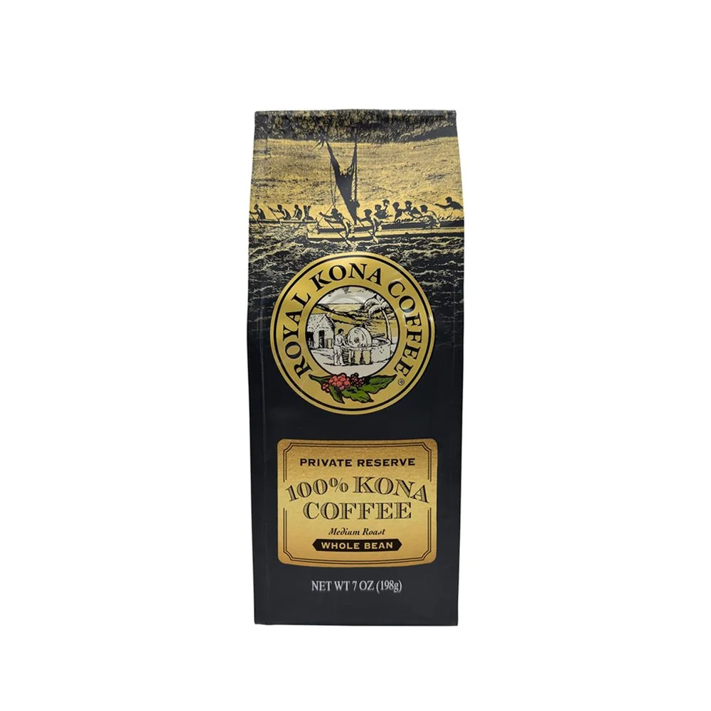 100% Kona coffee whole bean