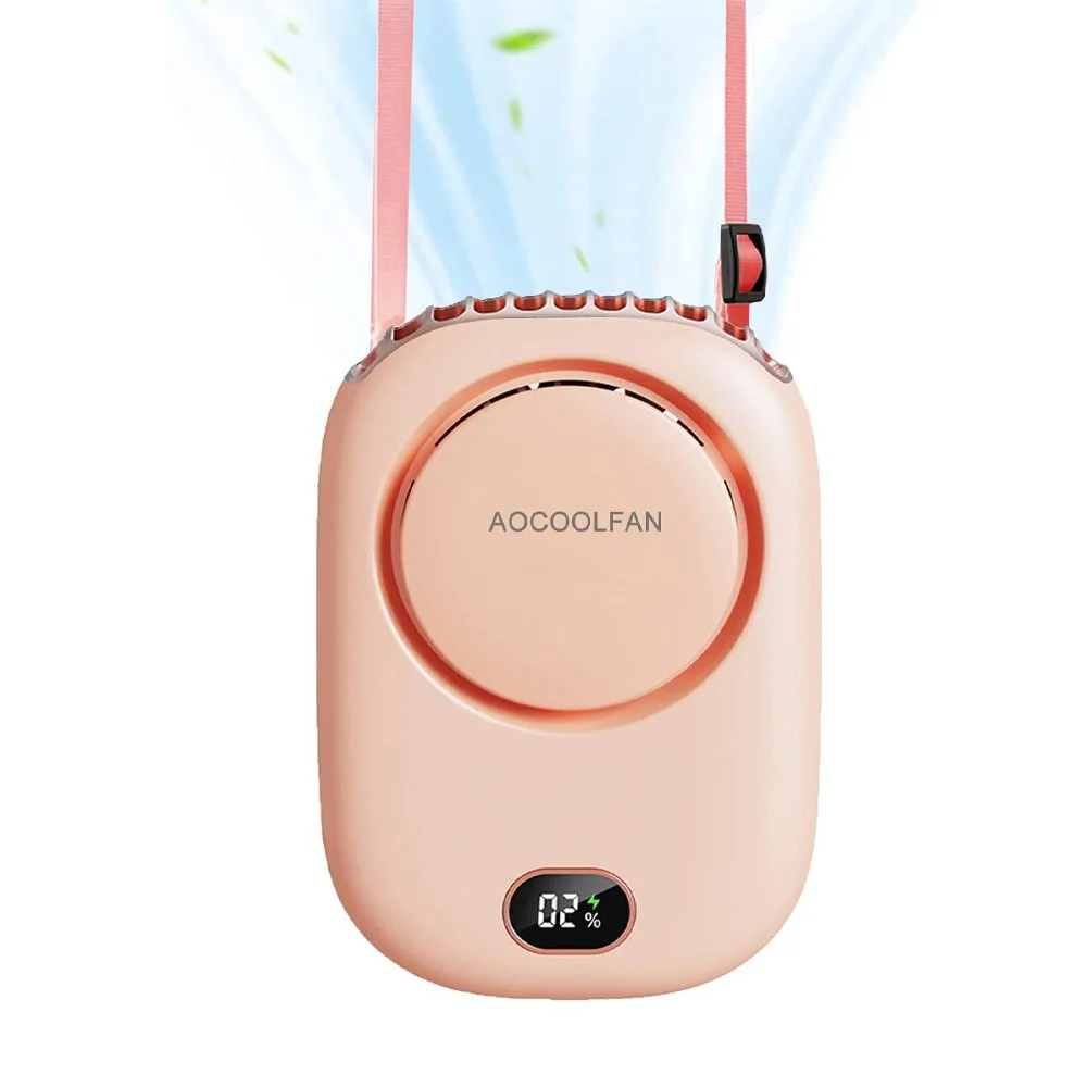Portable neck fan