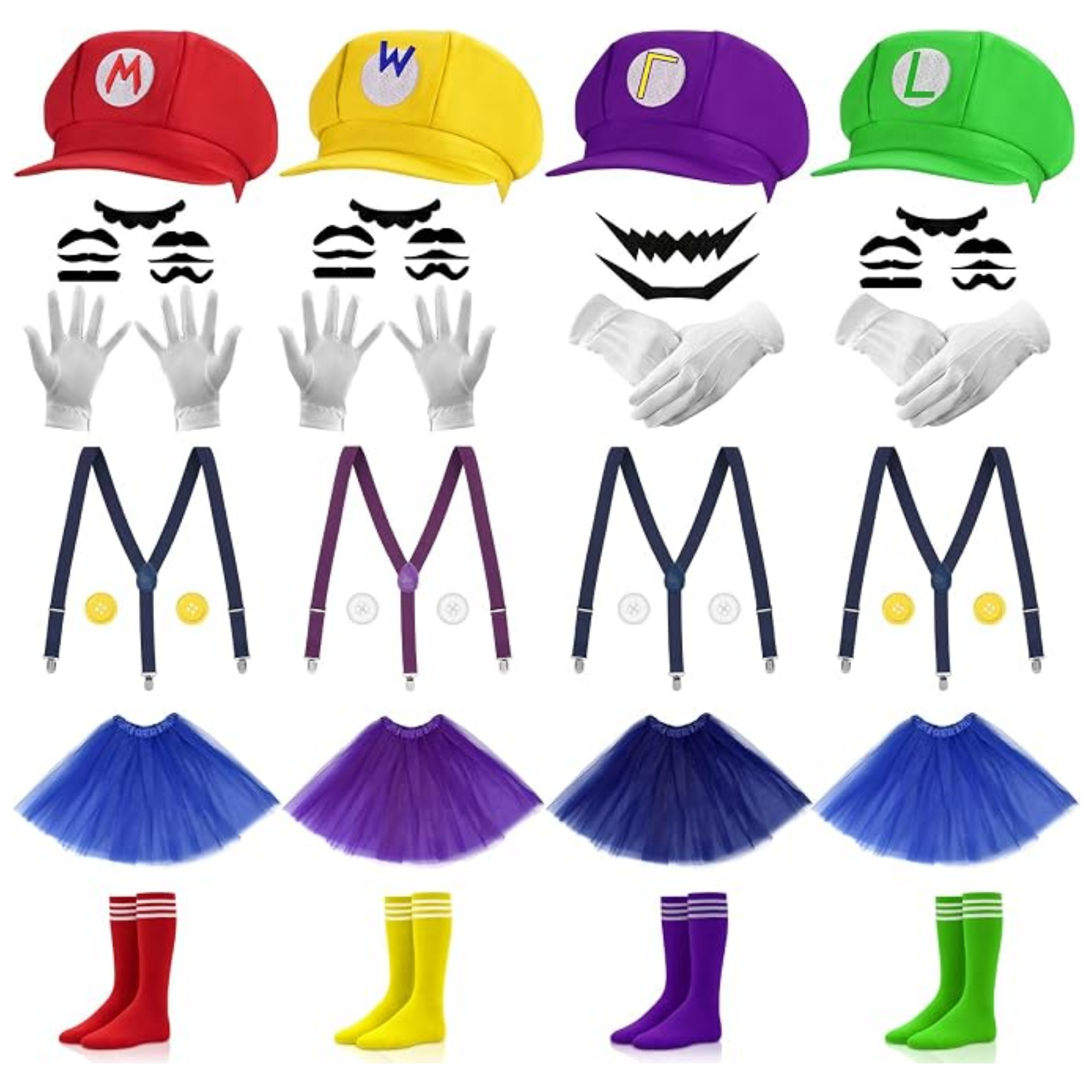 Super Bros Family Costume
