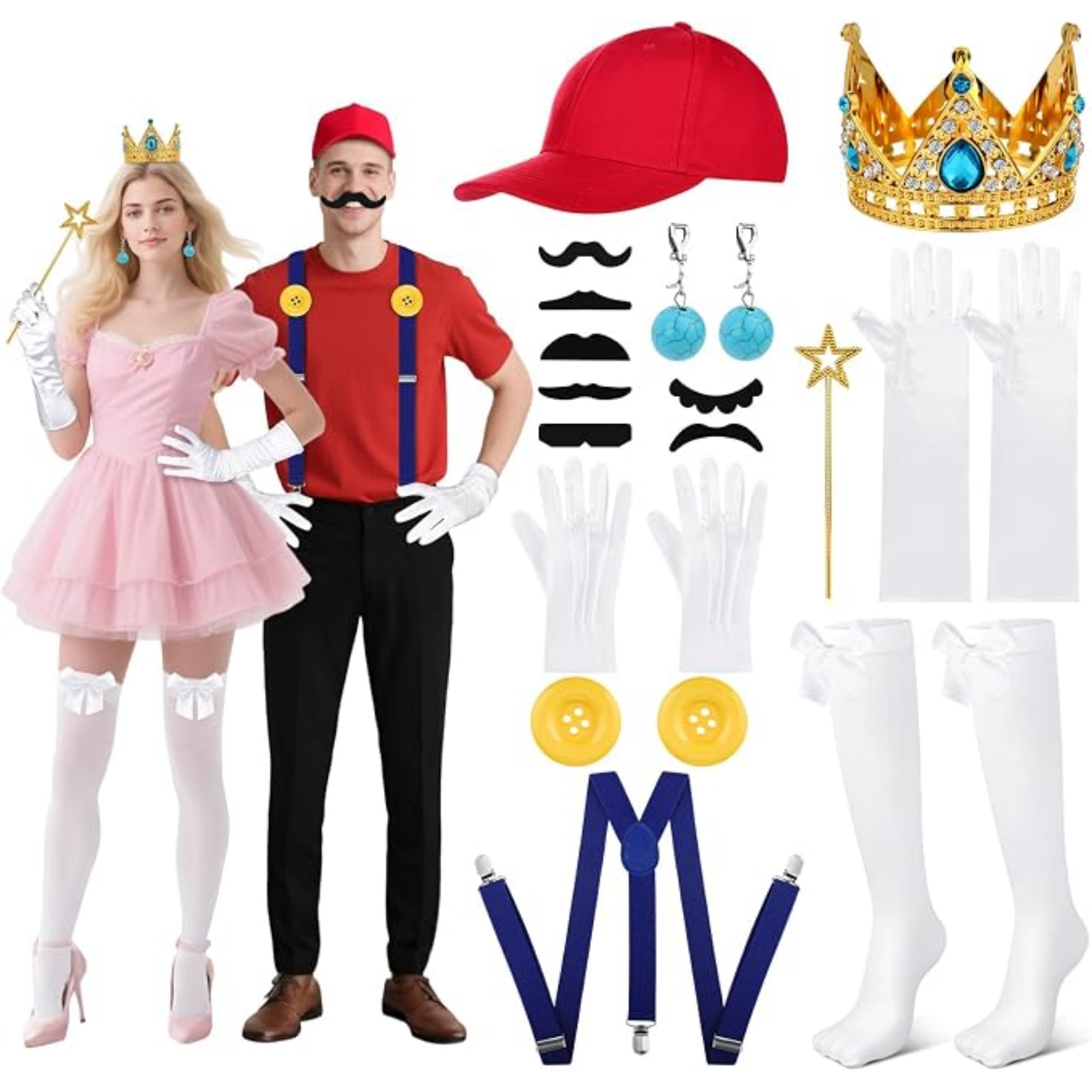 Mario and Princess Costume