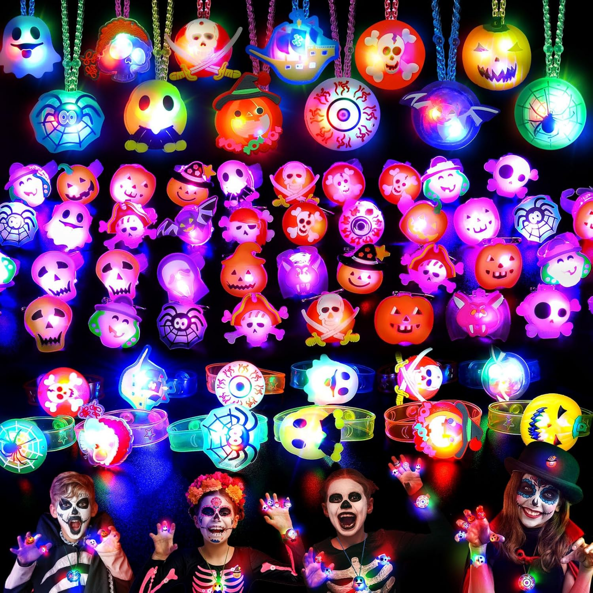 Halloween Glow Rings