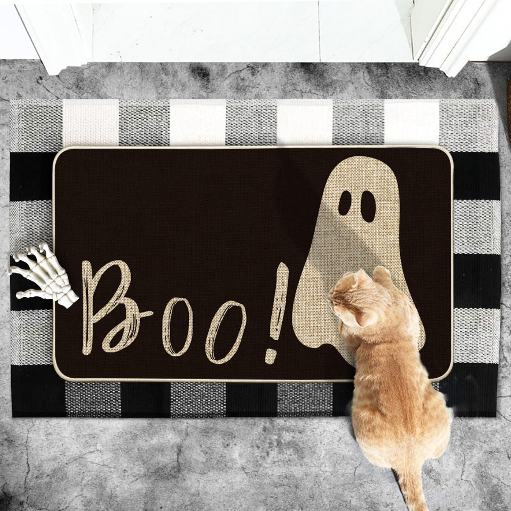 Ghost Boo Doormat
