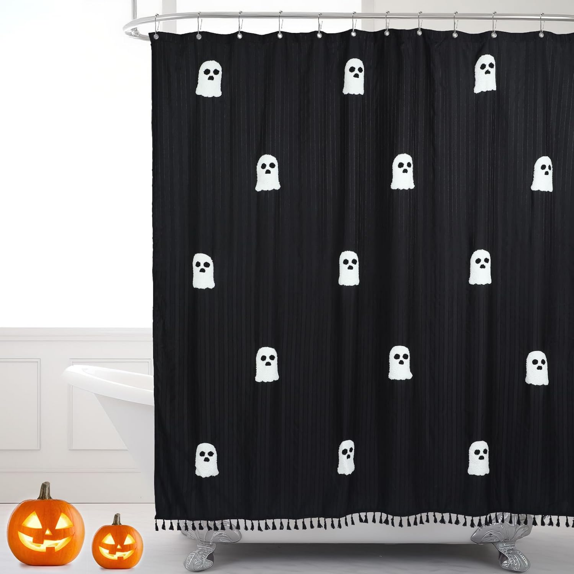 Ghost Shower Curtain