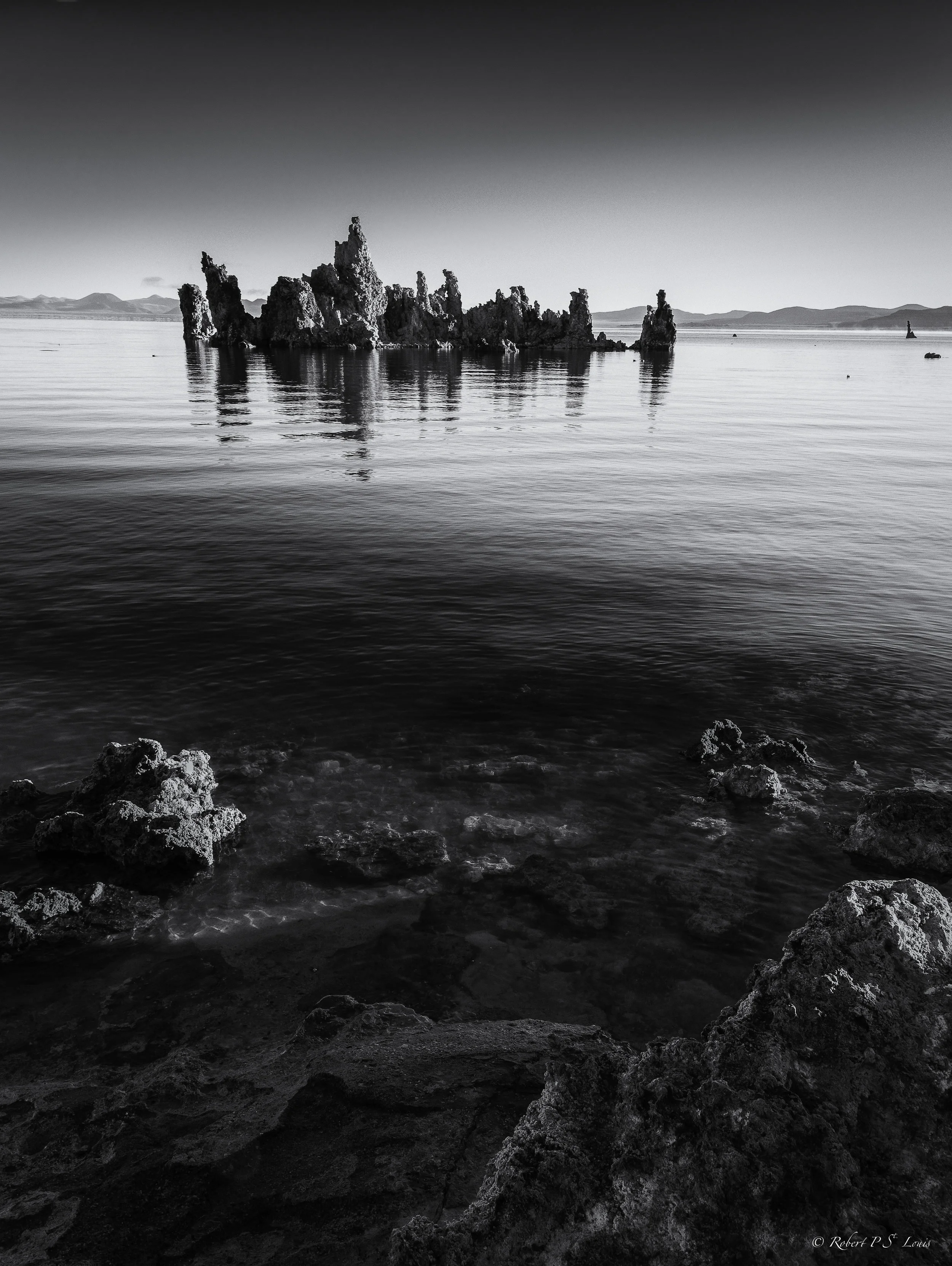 Mono Lake CA Monochrome