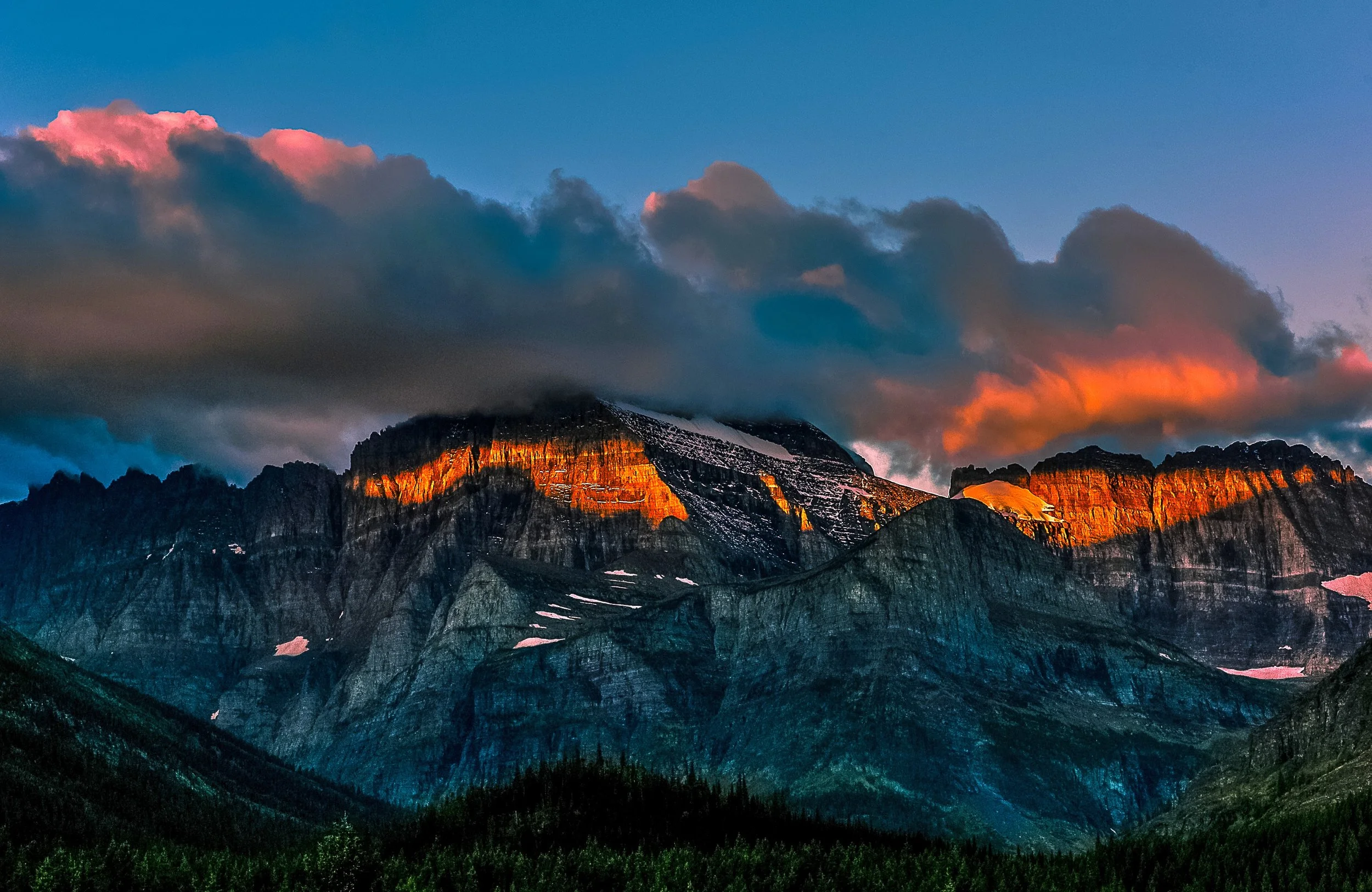 Alpin Glow - Glacier NP