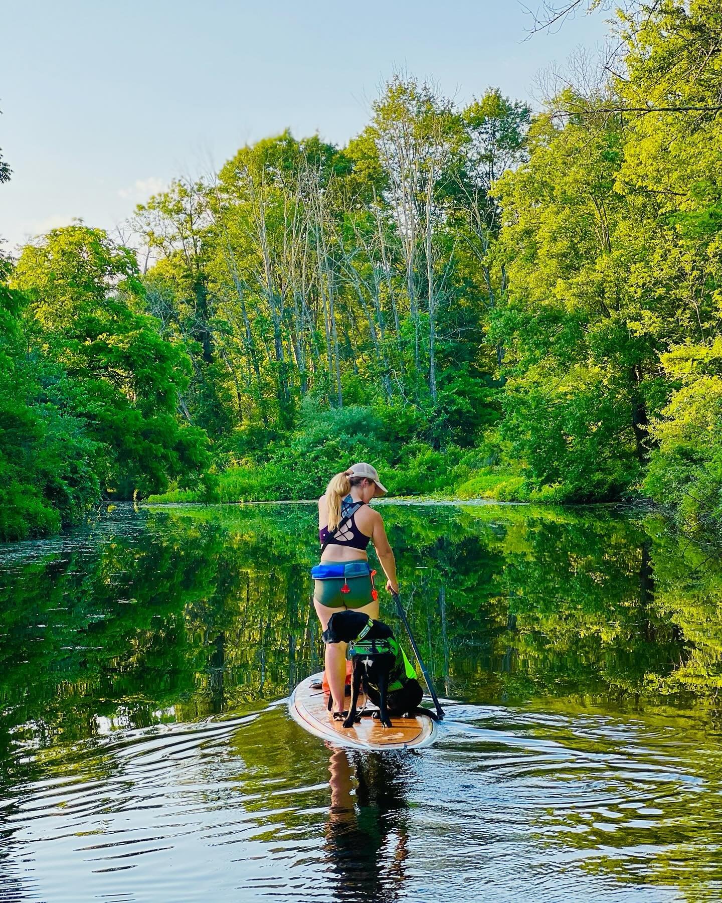 Friends! I&rsquo;m popping back to the Lehigh Valley this week to kick off the season with @mmy.paddleboards ! Join me Thursday at 6:30pm for SUP Yoga at the 33 Boat Launch on the Lehigh River. Having finished our big move north, this is one of the f