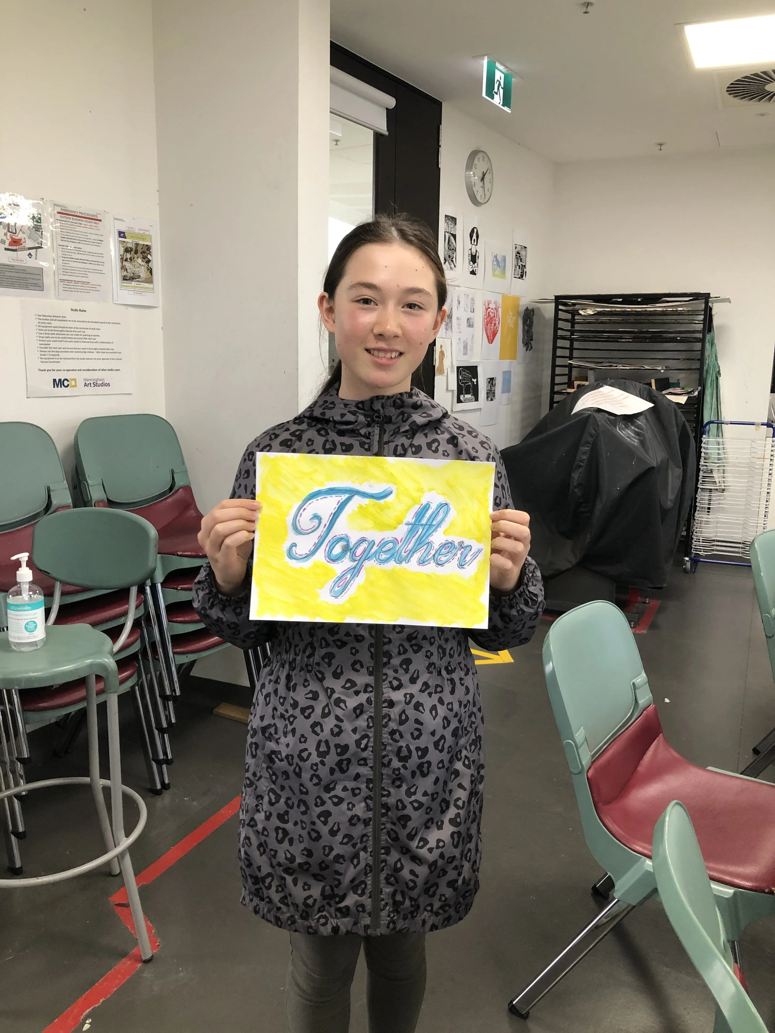 Amanda Newman_Manningham workshop Jessica sign.JPG