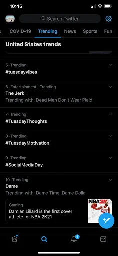  Ultimately helping Dame break into Twitter’s trending Top 10 on his launch day. 