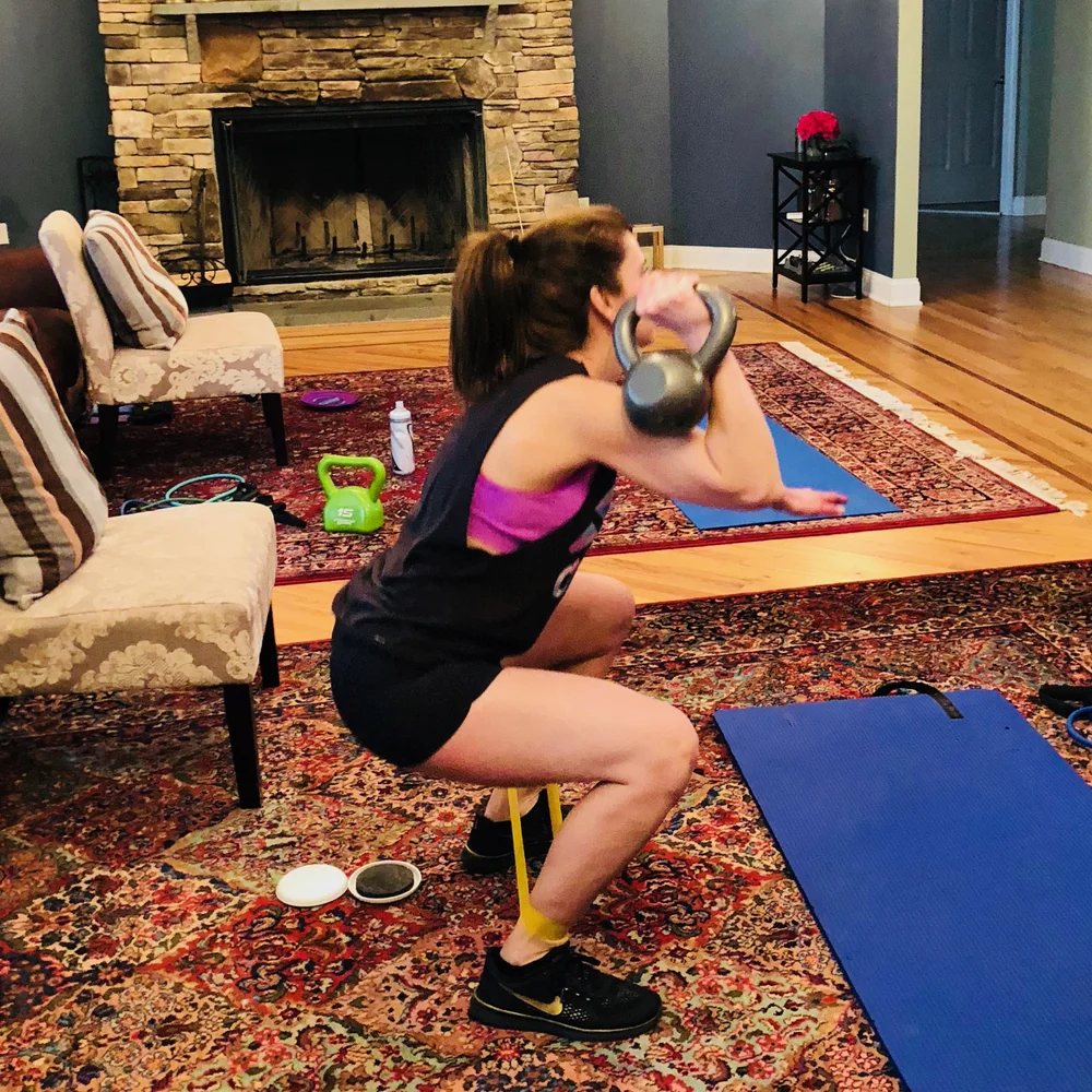  Kettlebell hell. Flat out. 