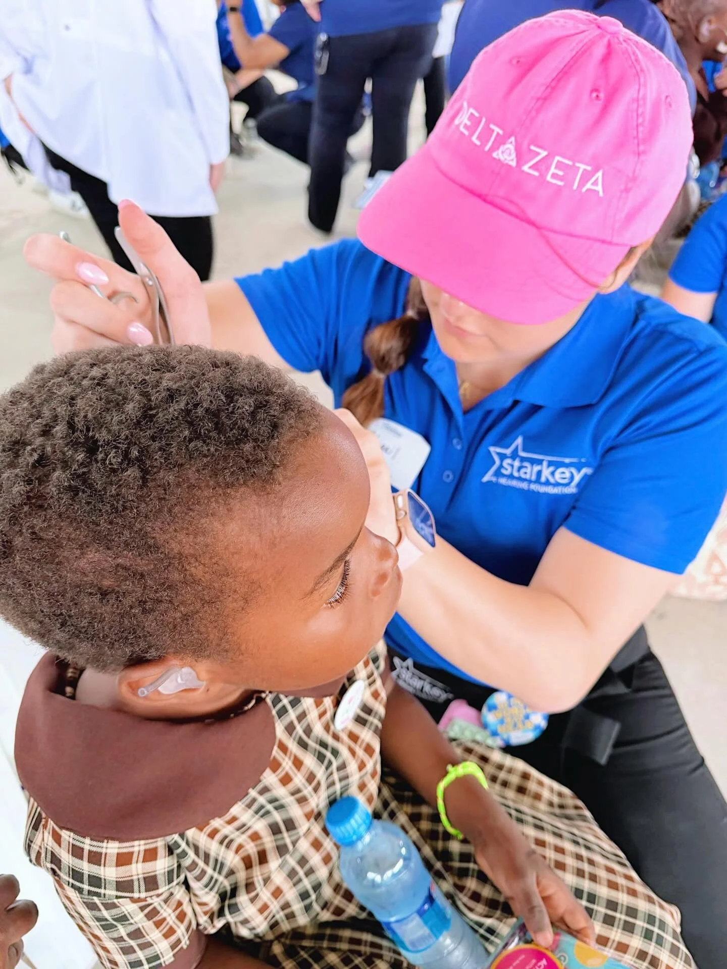 ALONE WE CAN&rsquo;T DO MUCH, TOGETHER WE CAN CHANGE THE WORLD✨🌍🔊

Abigail DiCristina had the honor of attending a mission trip to Africa with one of our global philanthropy partners, the Starkey Hearing Foundation. She was one of 4 Delta Zeta&rsqu